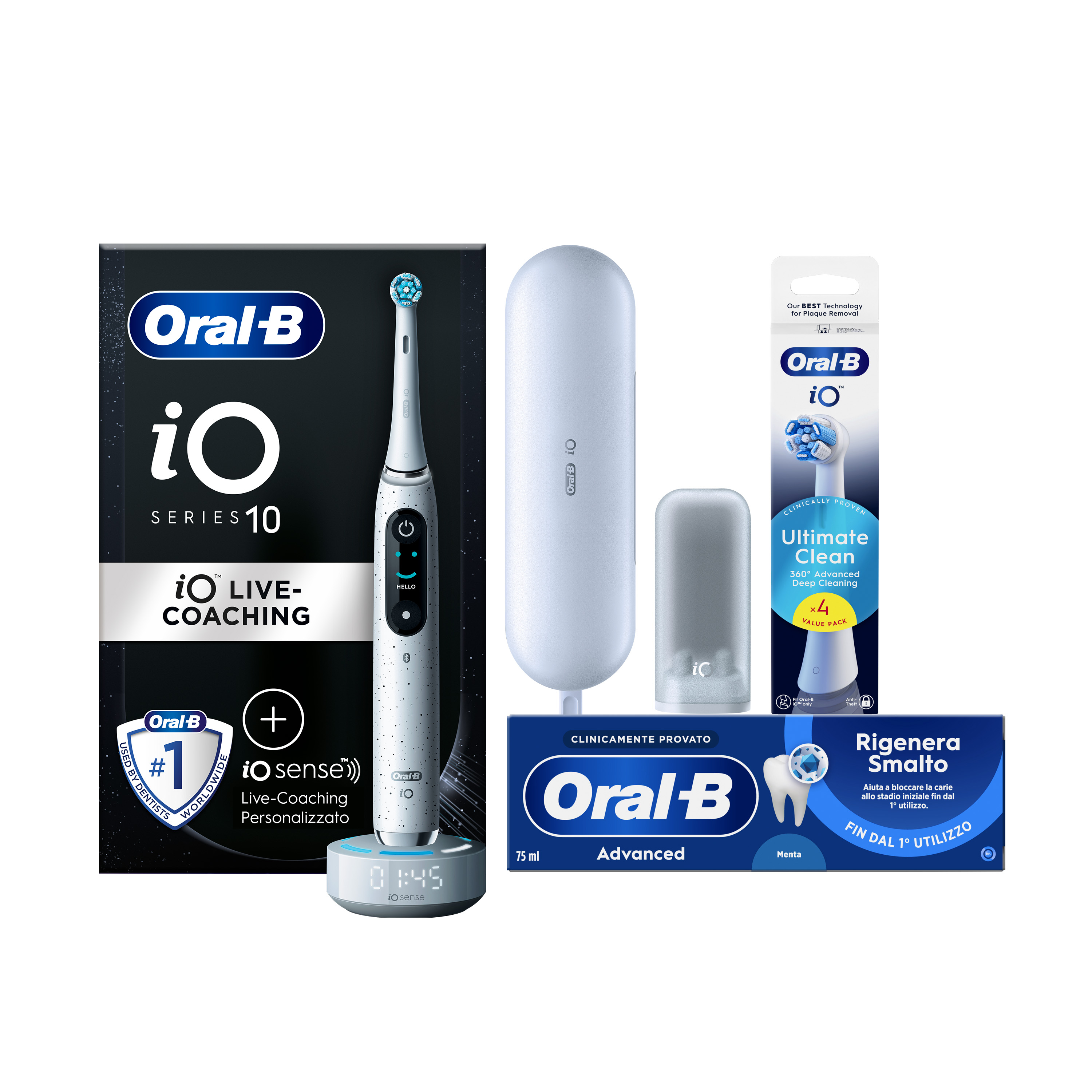 Oral-B - iO 10 - Spazzolino Elettrico - Bianco - Immagine 33