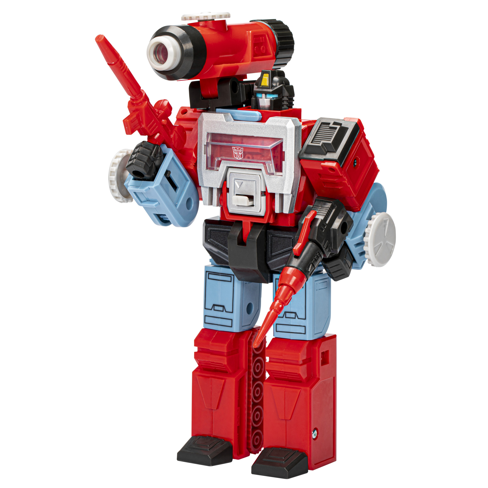 Transformers Toys Retro The Transformers The Movie G1 Perceptor Toy, 5