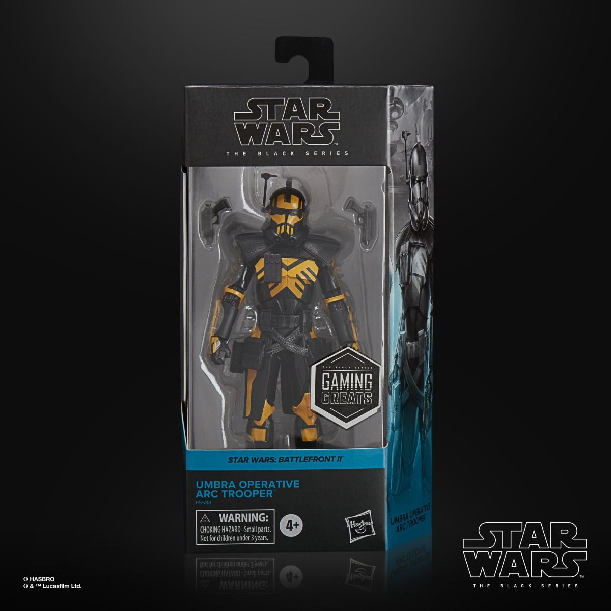 Star Wars The Black Series Gaming Greats Umbra Operative ARC Trooper Toy  6-Inch-Scale Star Wars: Battlefront II Action Figure, Ages 4 and Up |  Hasbro Pulse