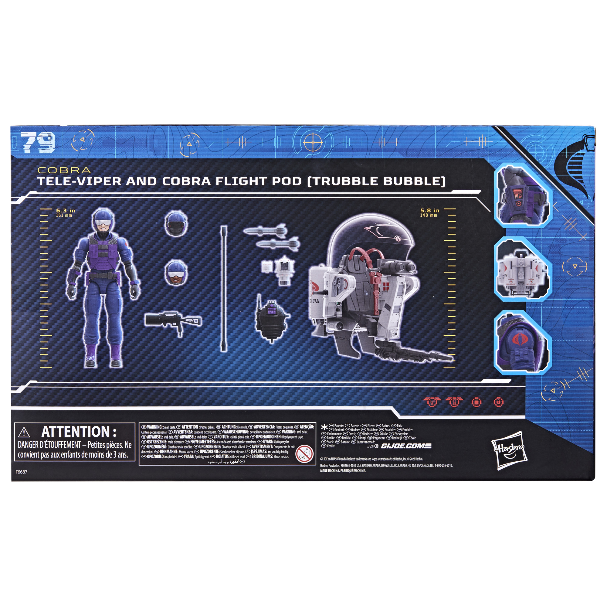 GI Joe Classified Series - Tele-Viper and Cobra Flight Pod