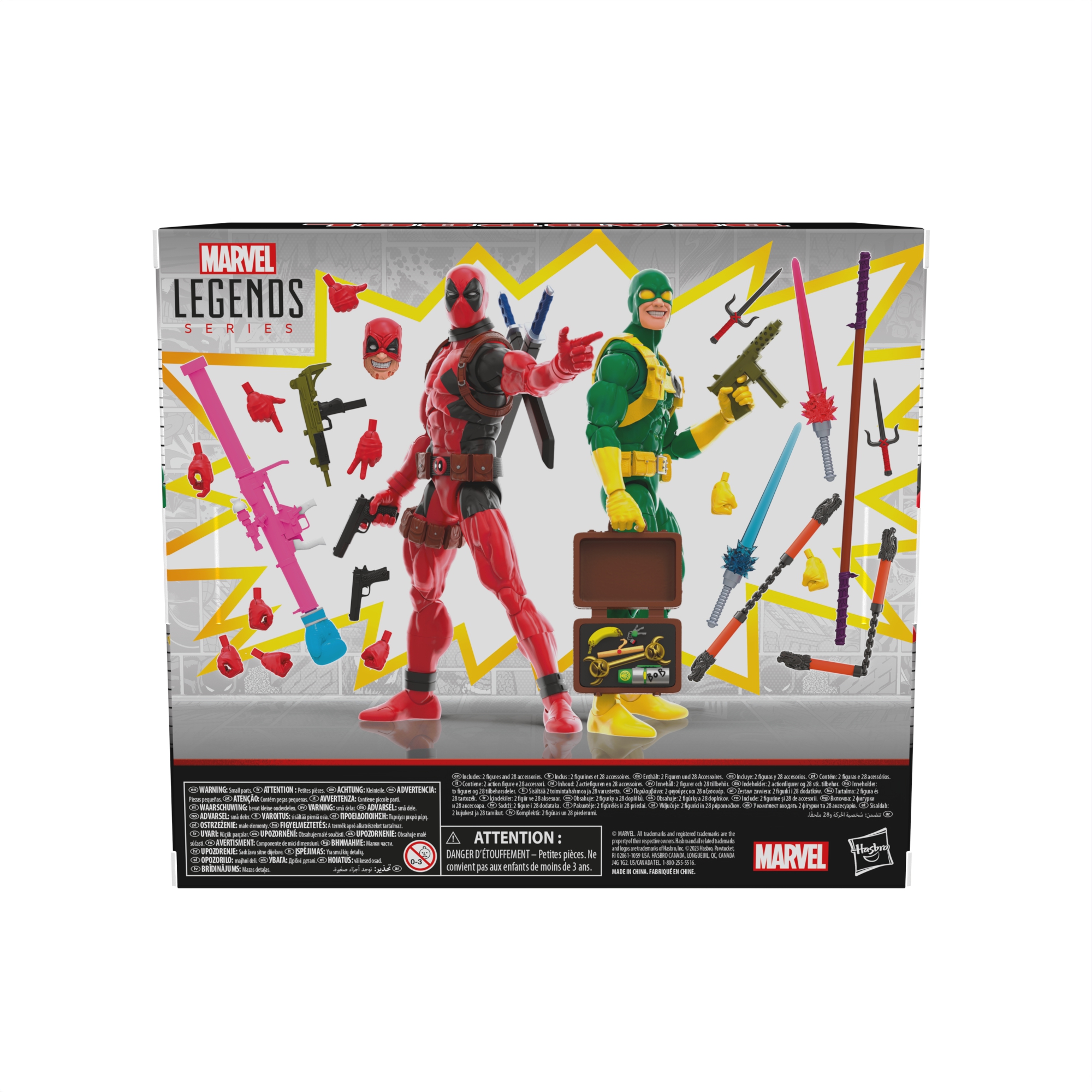 Marvel Legends Series Deadpool and Bob, Agent of Hydra, 2