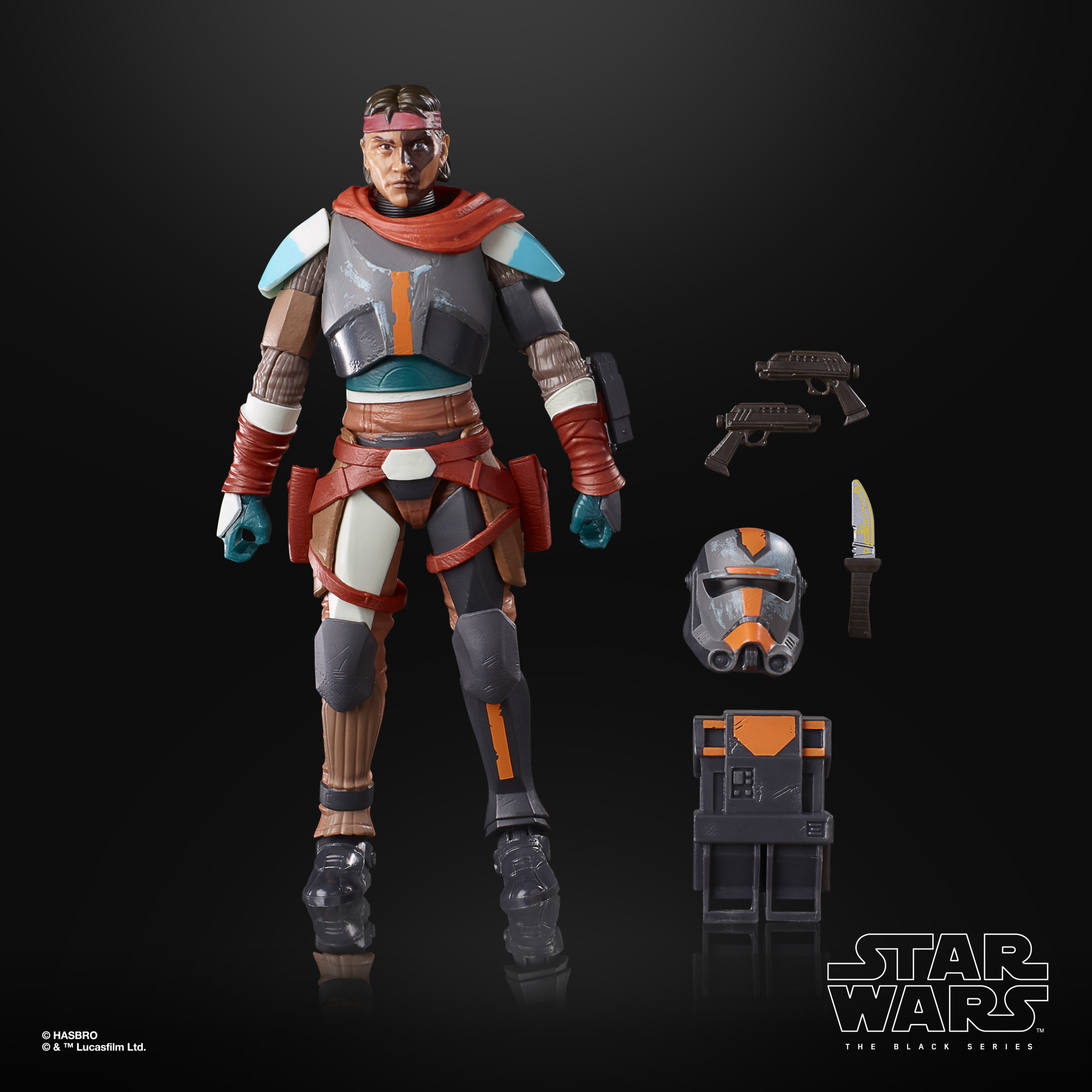 Star Wars The Black Series 6 - Hunter (Mercenary Gear) - #15 The Bad Batch