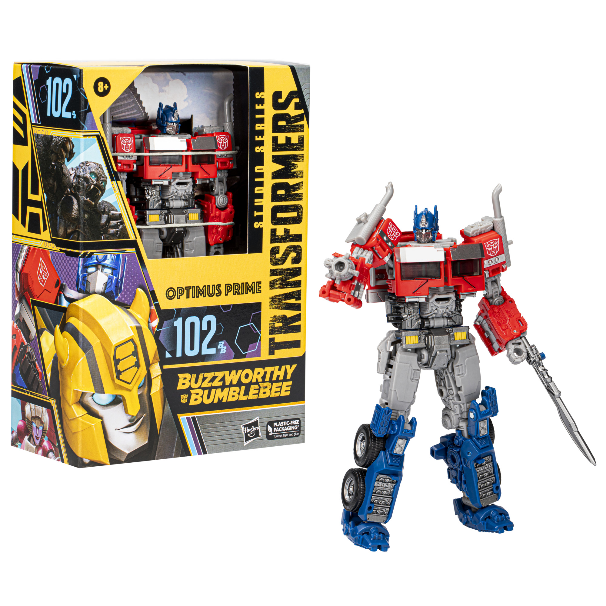 Transformers Toys Studio Series Voyager 102BB Optimus Prime Toy