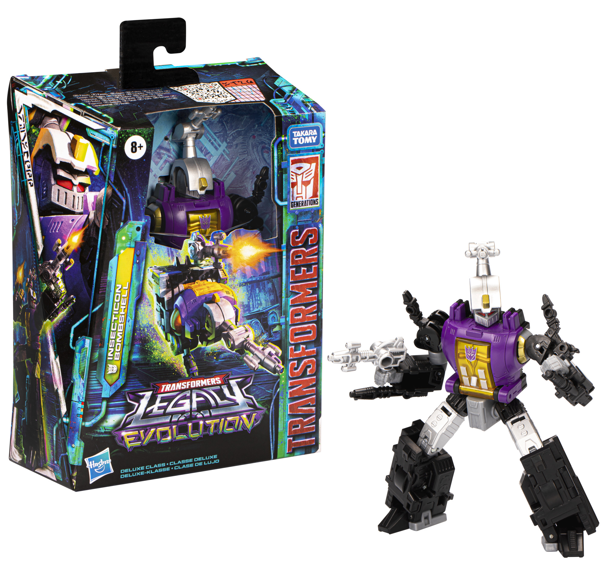 Transformers Legacy: Evolution Deluxe Class Insecticon Bombshell