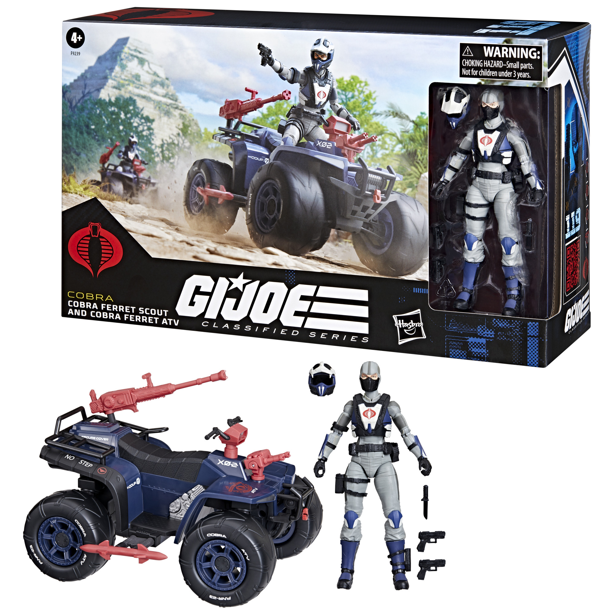 人気 ブランド チェック Classified Joe G.I. Series Cobra & Scout Ferret Cobra #119, アメコミ