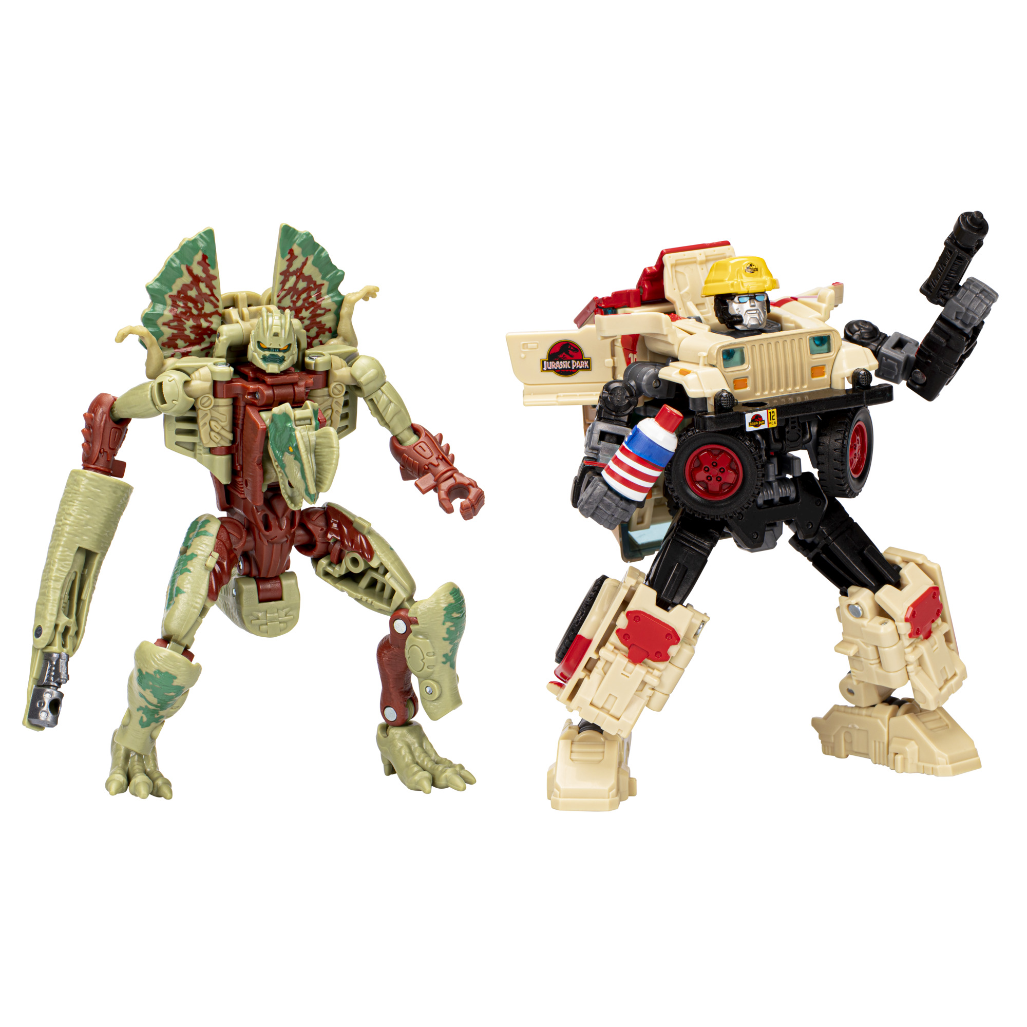 Transformers Collaborative Jurassic Park x Transformers Toys
