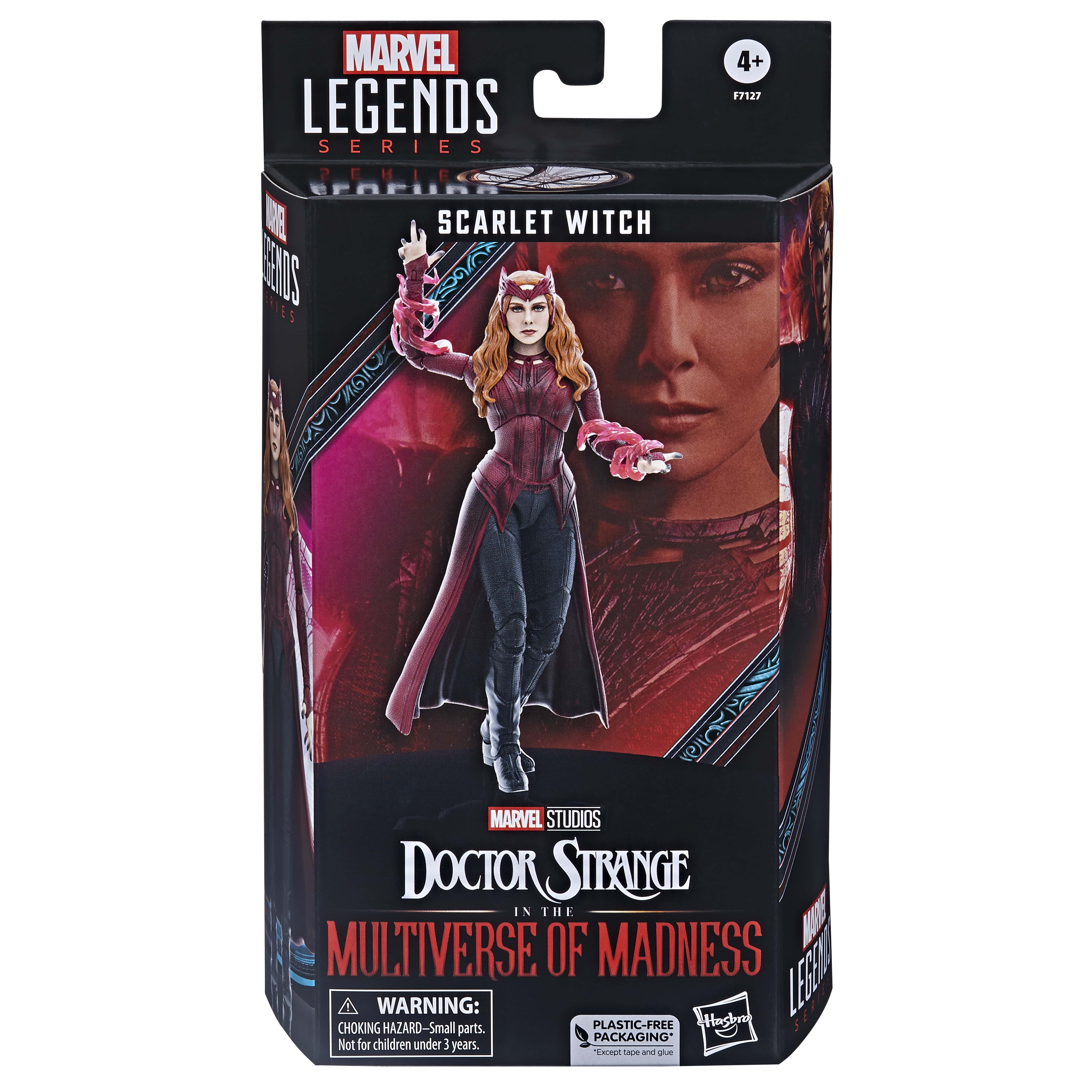 Marvel Legends Series Scarlet Witch 6-inch Retro Packaging Action Figure  Toy, 4 Accessories