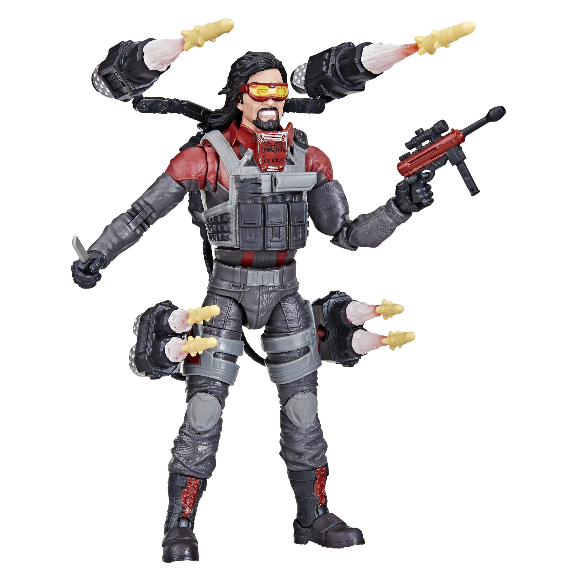 G.I. Joe Classified Series #118, Iron Grenadier Metal-Head, Deluxe Collectible 6 Inch Action Figure with 28 Accessories | Hasbro Pulse G.I. Joe Classified Series #118, Iron Grenadier Metal-Head, Deluxe Collectible 6 Inch Action Figure with 28 Accessories | Hasbro Pulse
