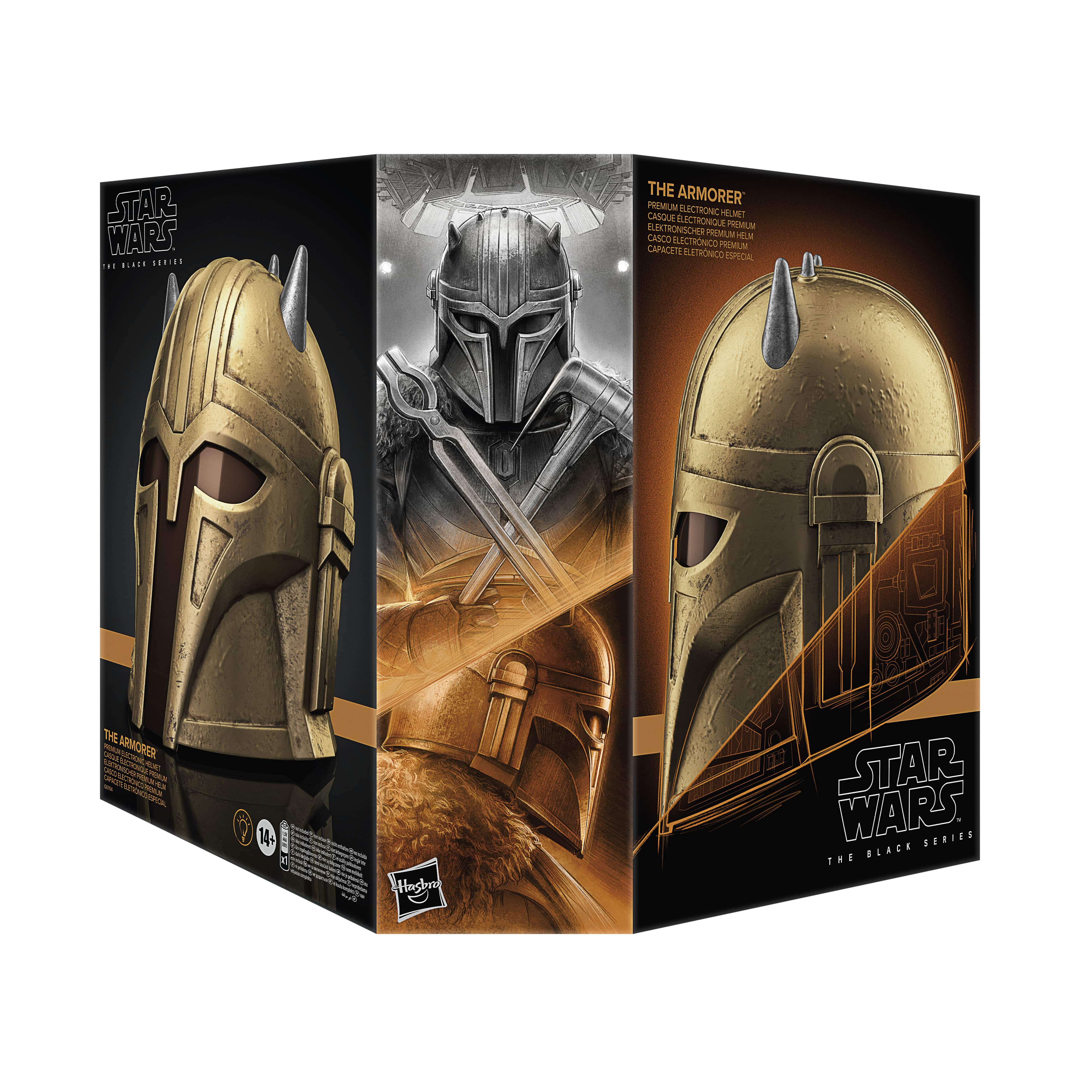 Star Wars The Black factory Series Mandalorian Electronic Helmet Premium Collector NEW