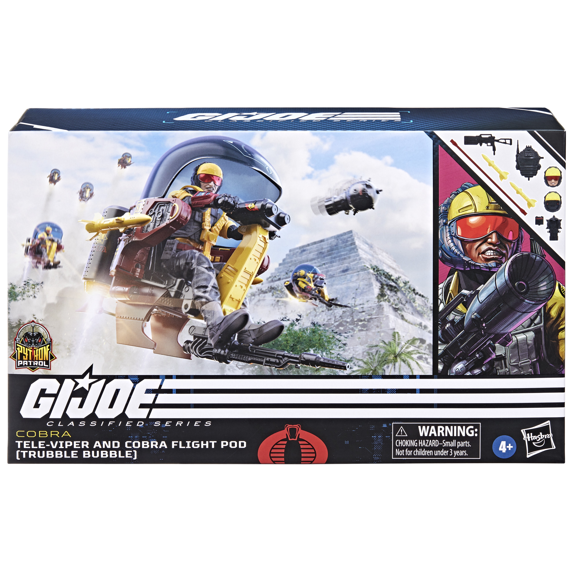 G.I. Joe Classified Series Python Patrol Tele-Viper & Cobra Flight