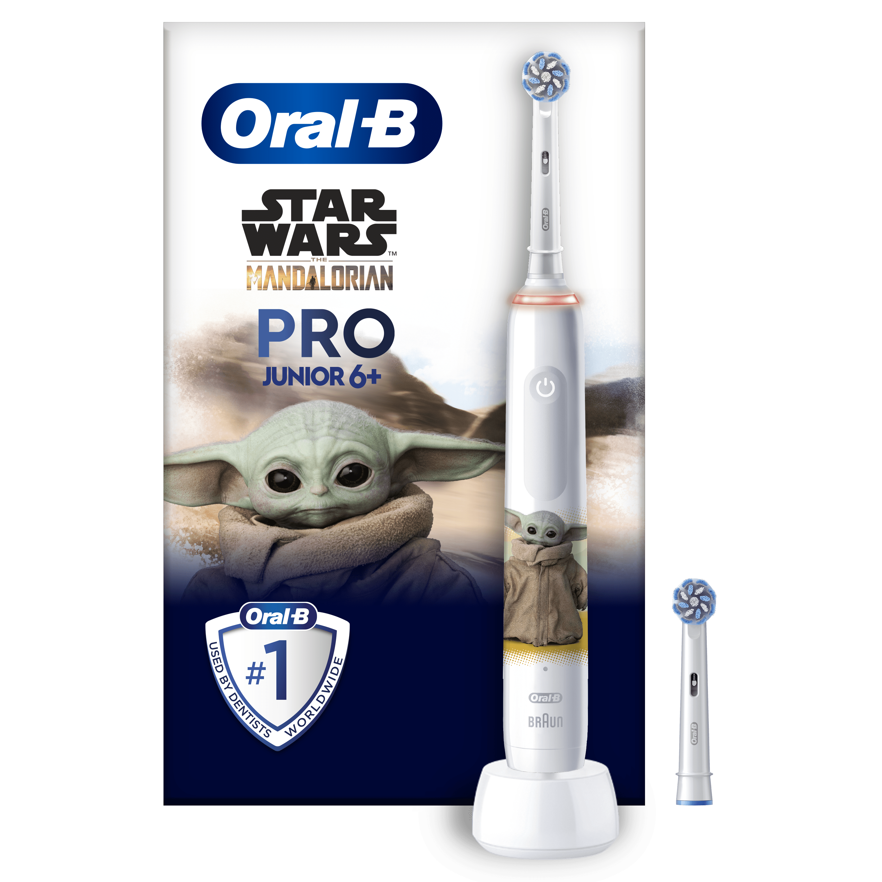 Oral-B Pro3 Junior Star Wars Cepillo Eléctrico con 2 Recambios