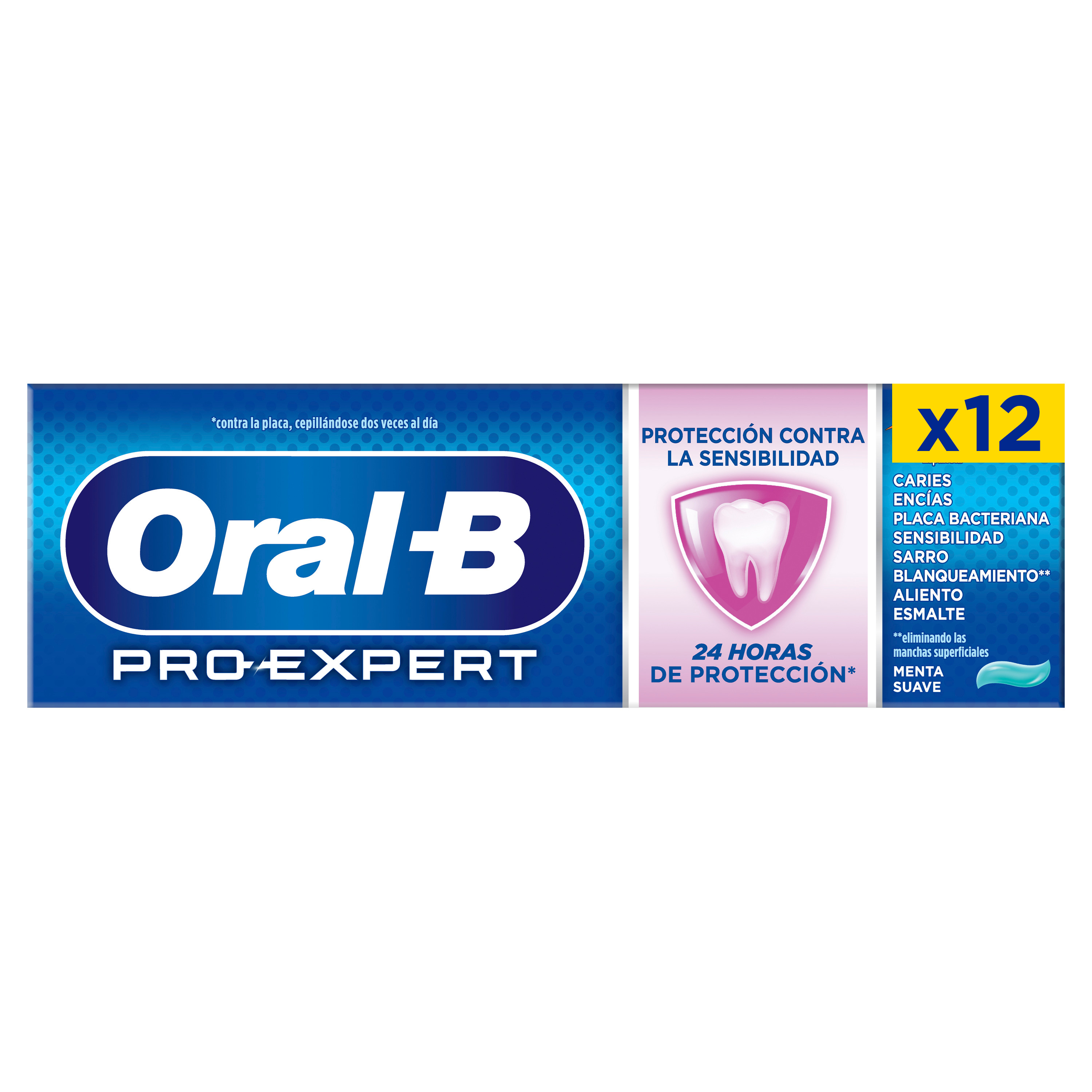 Oral-B Pasta de Dientes Pro-Expert Sensibilidad - Pack de 12