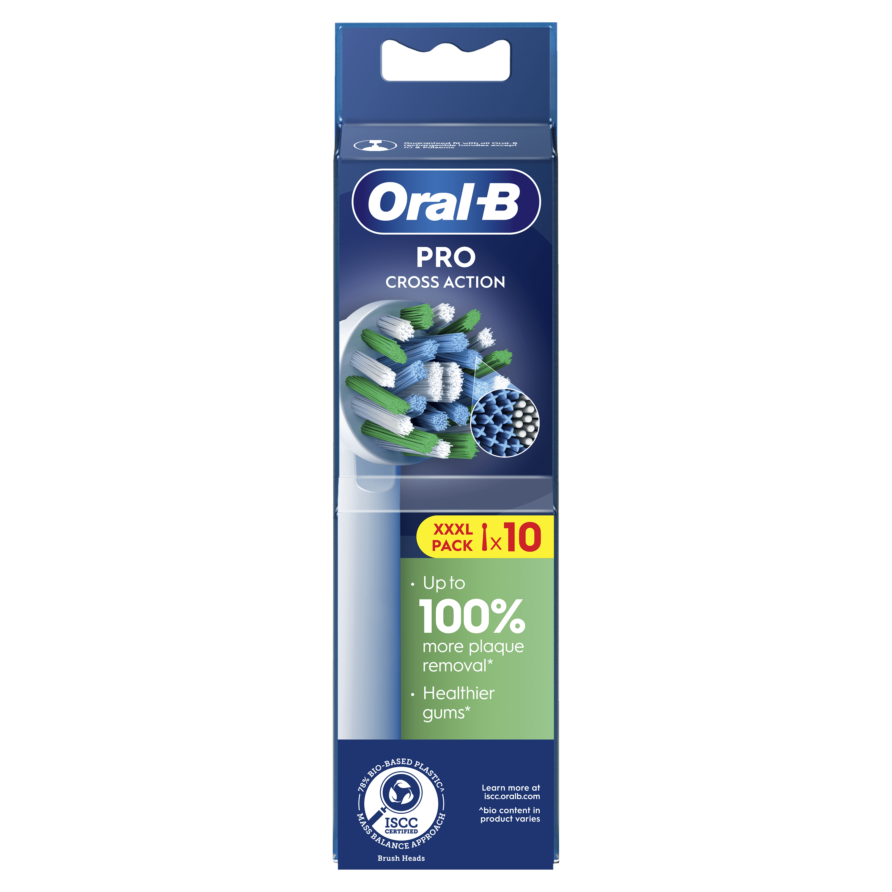 Oral-B Recambios Cross Action en Blanco - Pack de 10