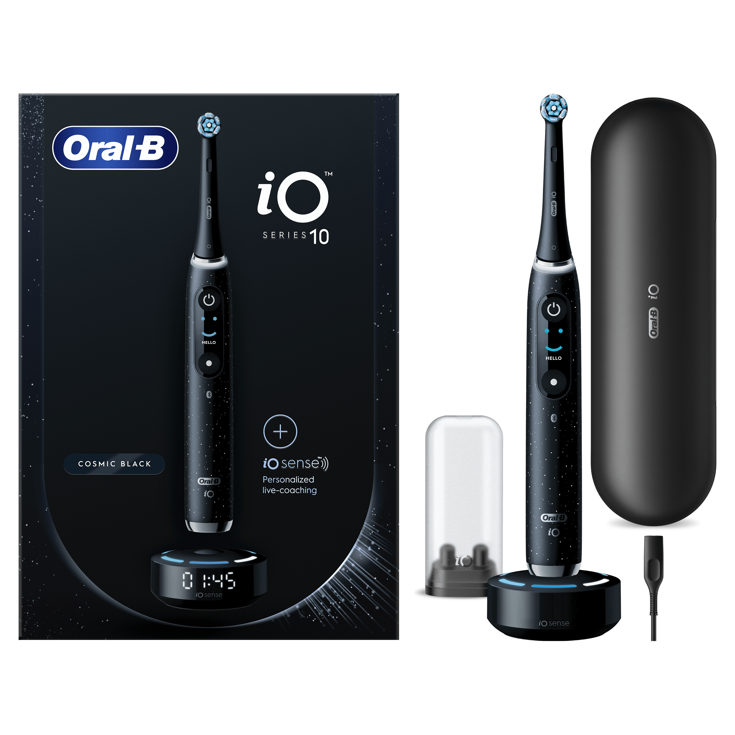 Oral-B iO10 Cepillo Eléctrico negro con 1 Cabezal