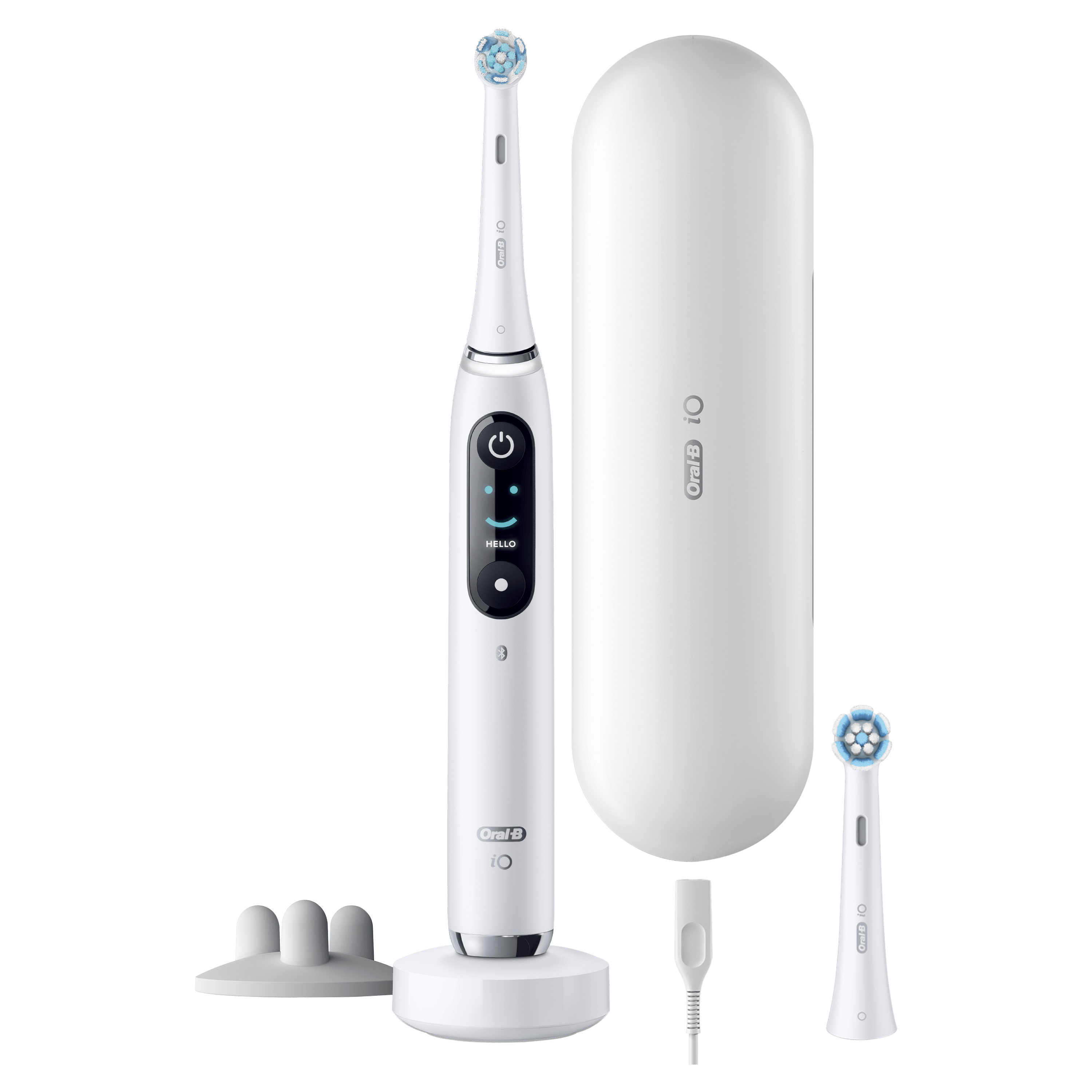Oral-B iO 9 Cepillo Eléctrico Blanco con 2 cabezales