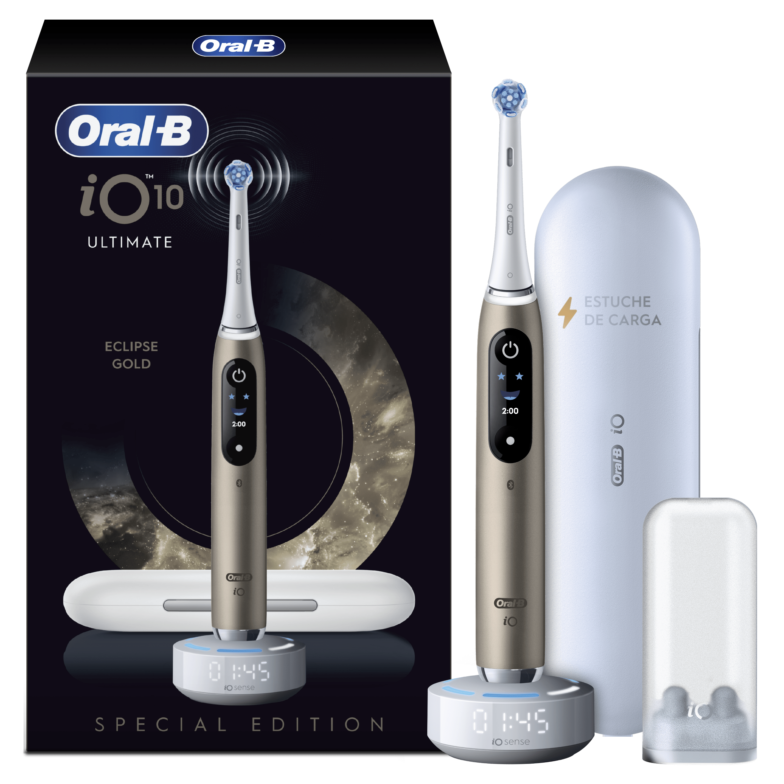 Oral-B iO 10 Gold Cepillo Eléctrico Edición Especial con 1 cabezal