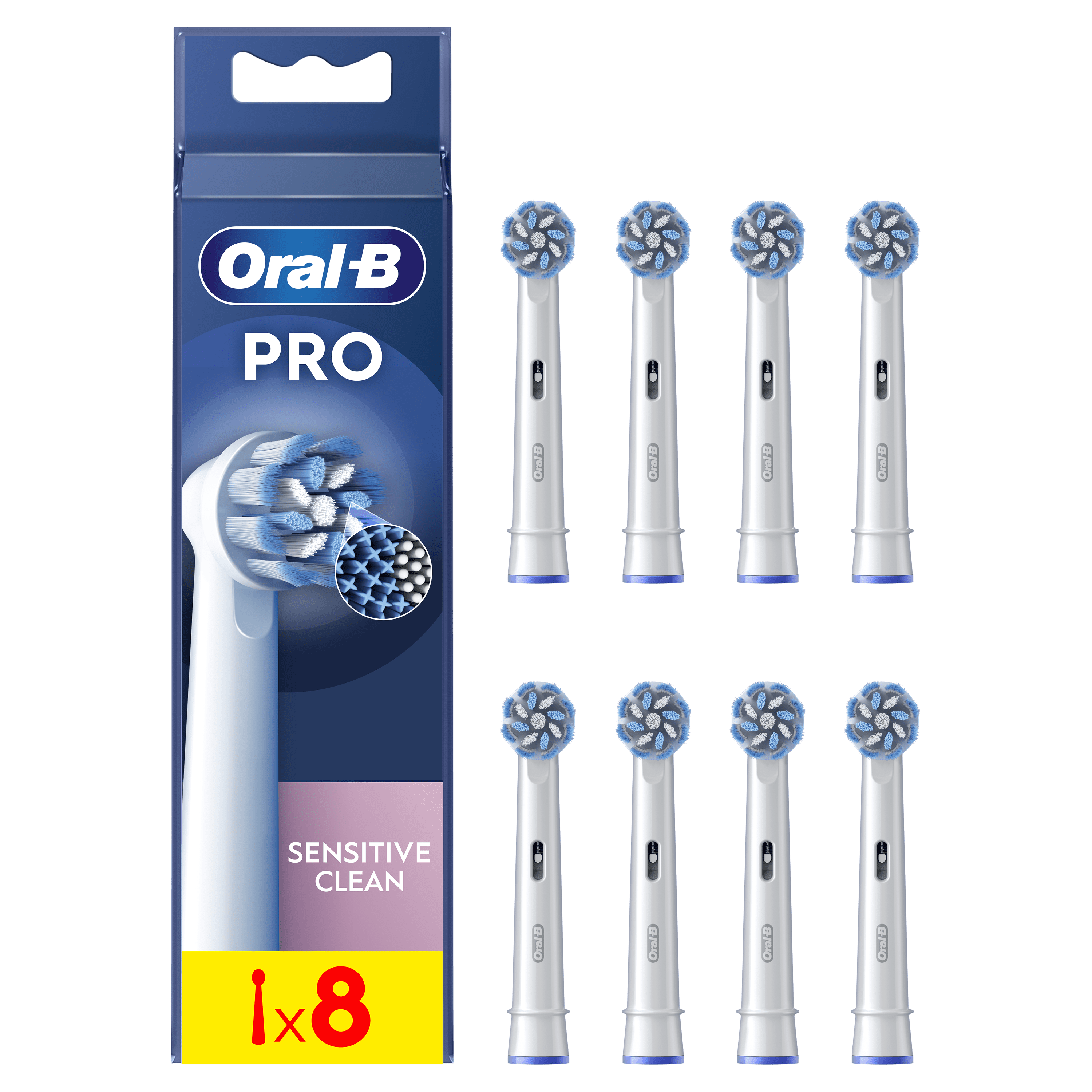 Oral-B Recambios Sensitive Clean - Pack de 8
