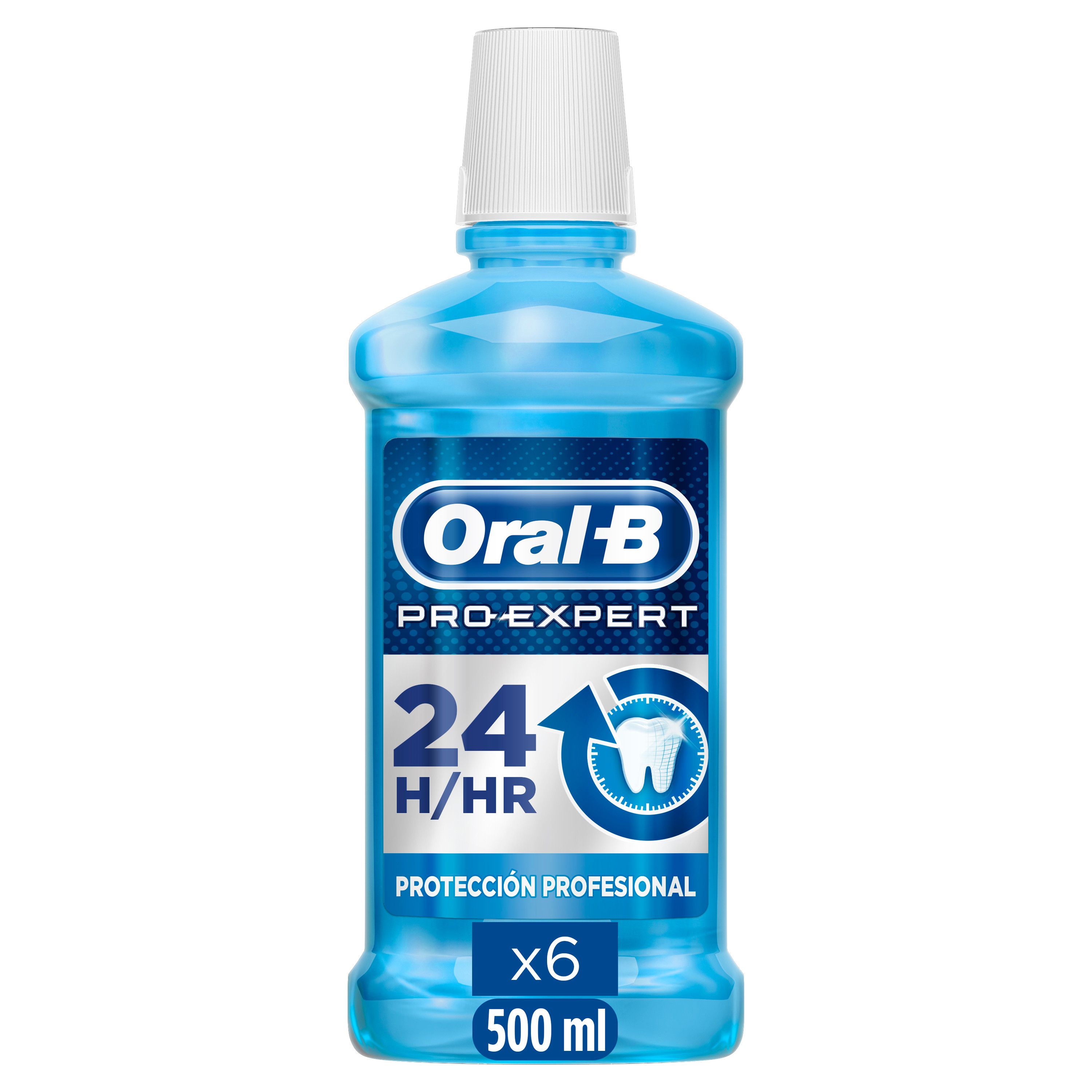 Oral-B Enjuague Bucal Pro-Expert de Protección Profesional - Pack de 6