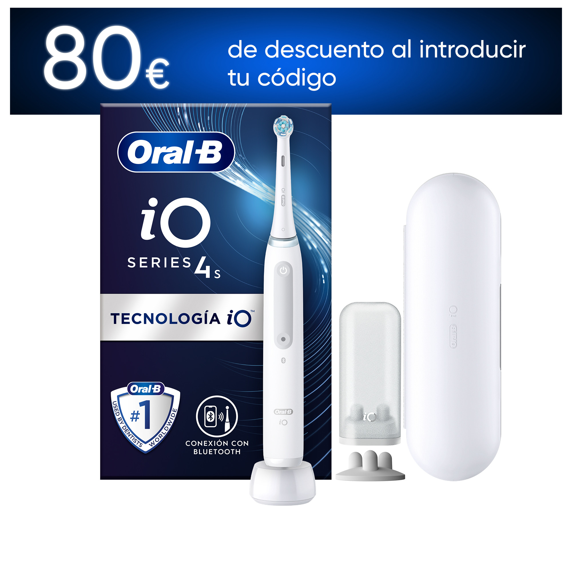 Oral-B iO 4 Cepillo Eléctrico con 1 Recambio