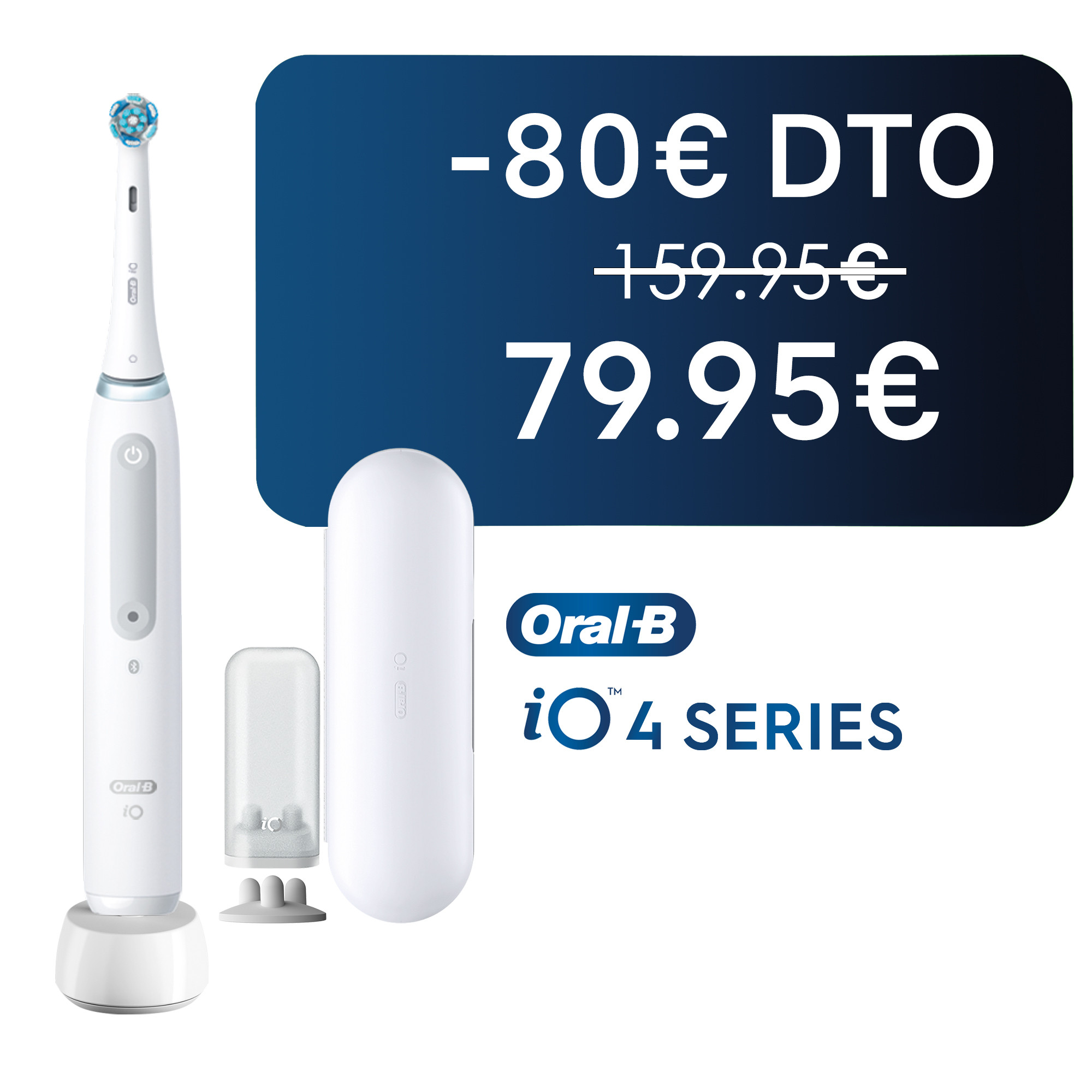 Oral-B iO 4 Cepillo Eléctrico con 1 Recambio