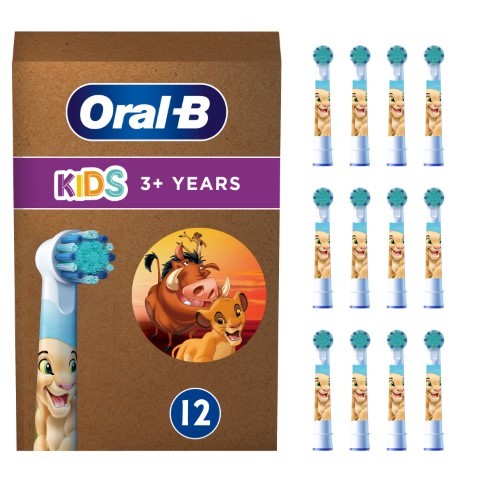 Oral-B Recambios para Niños Rey León - Pack de 12