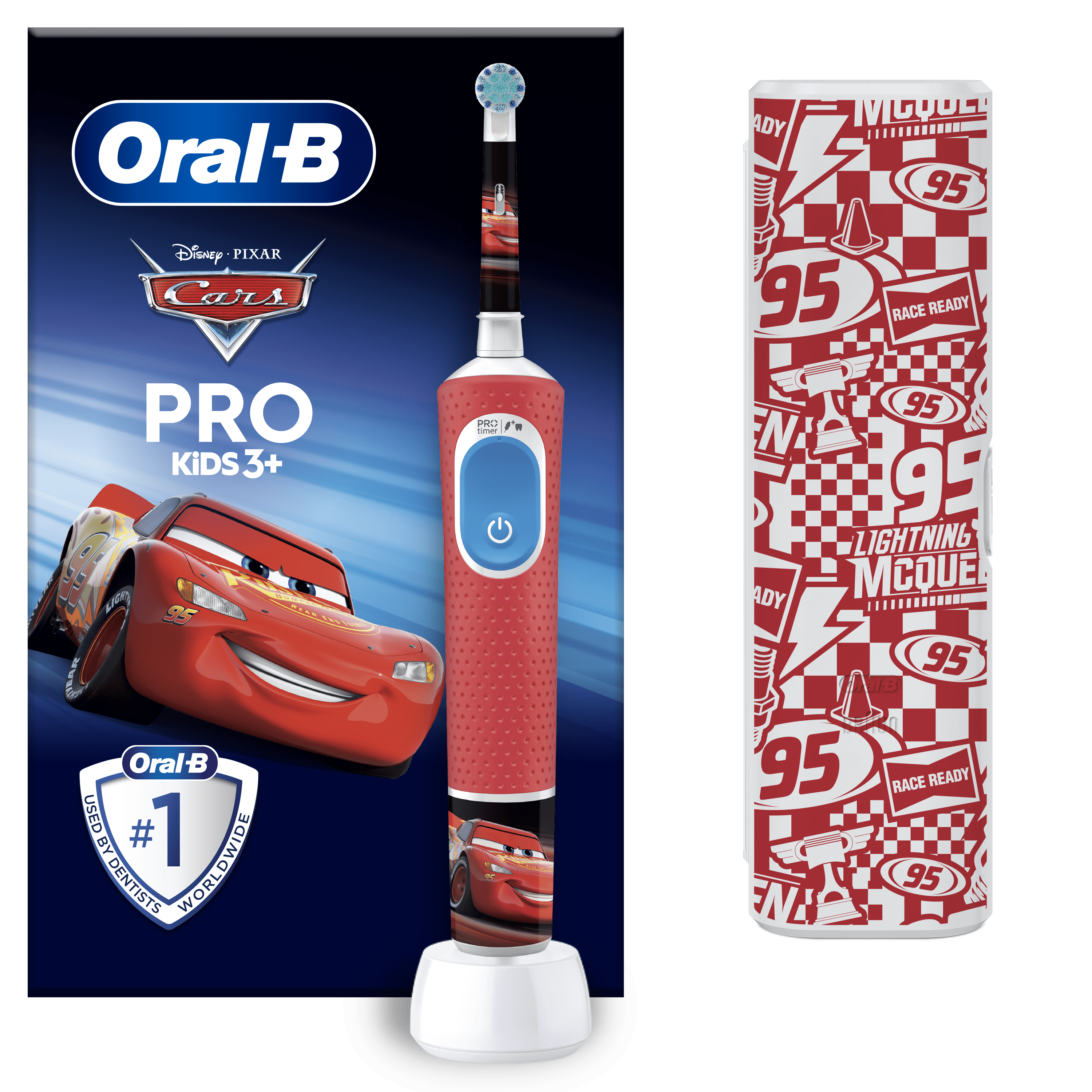 Oral-B Pro Kids Cars Cepillo Eléctrico con 1 Recambio