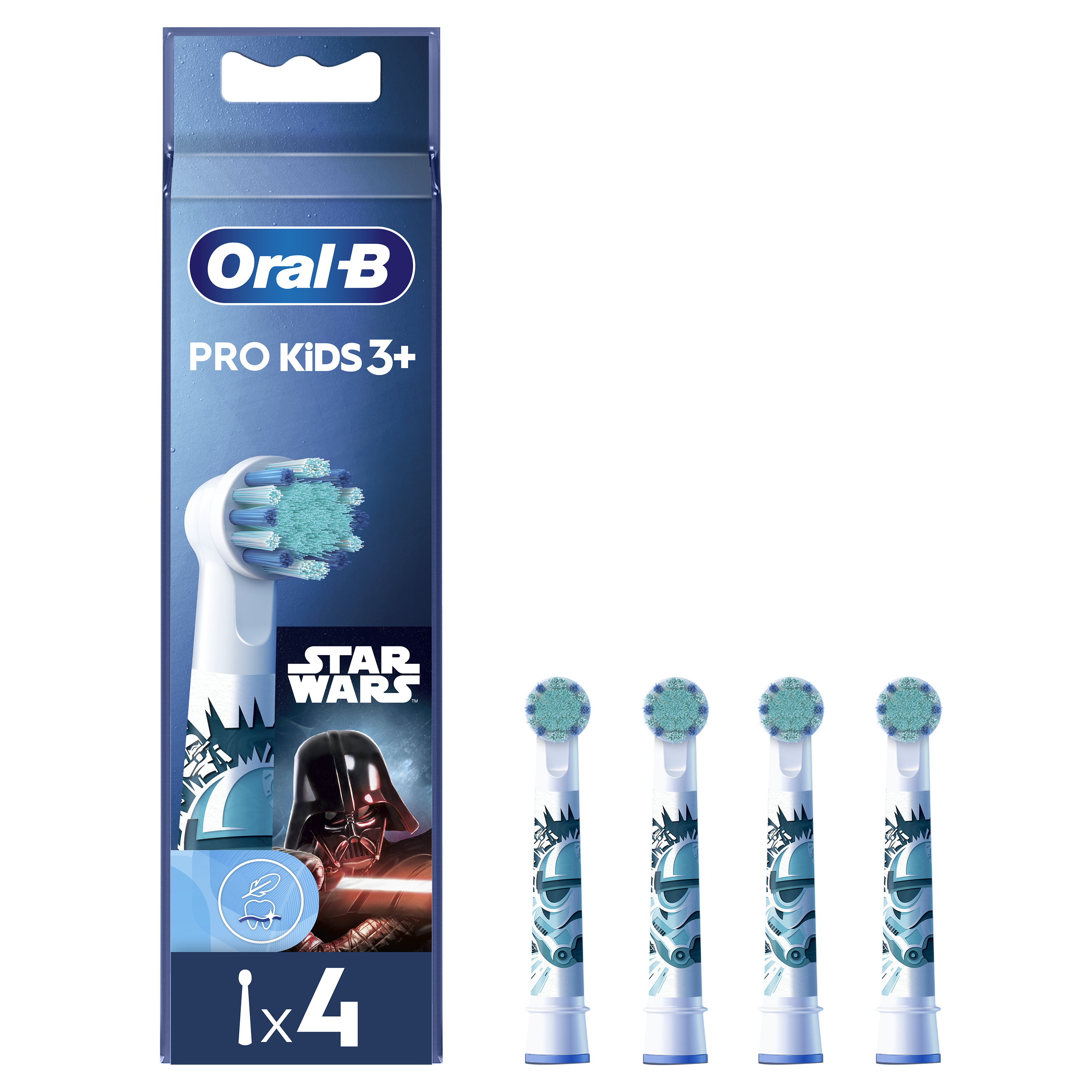 Oral-B Recambios para Niños Star Wars - Pack de 4