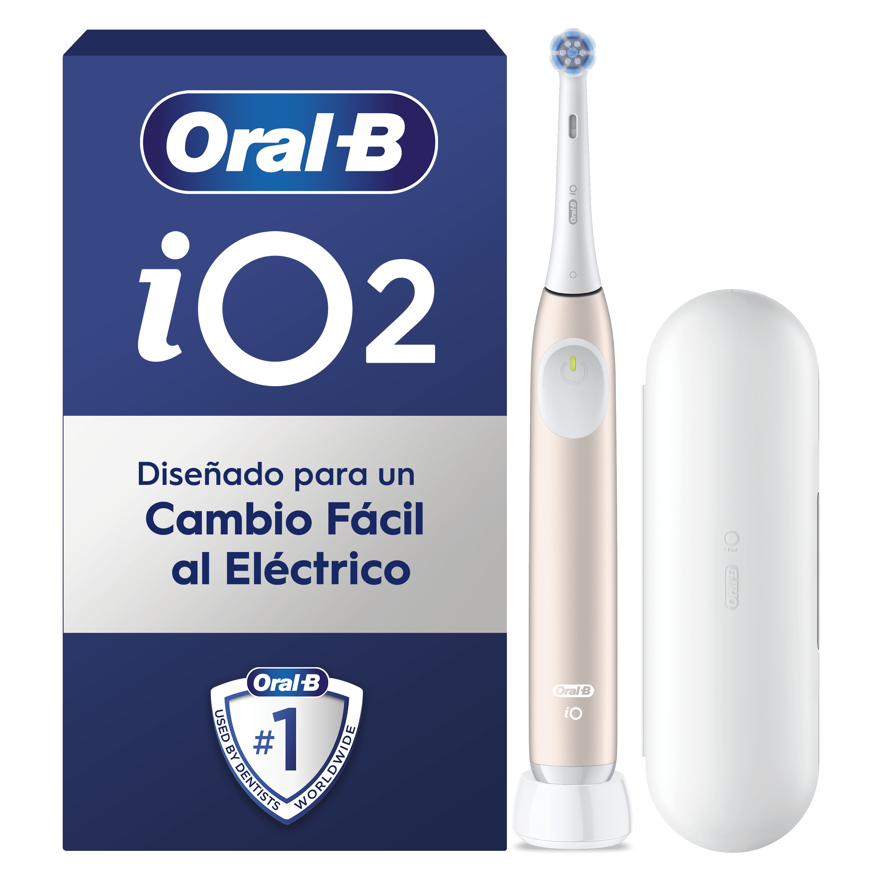 Oral-B iO 2 Cepillo de Dientes Eléctrico Rosa Suave