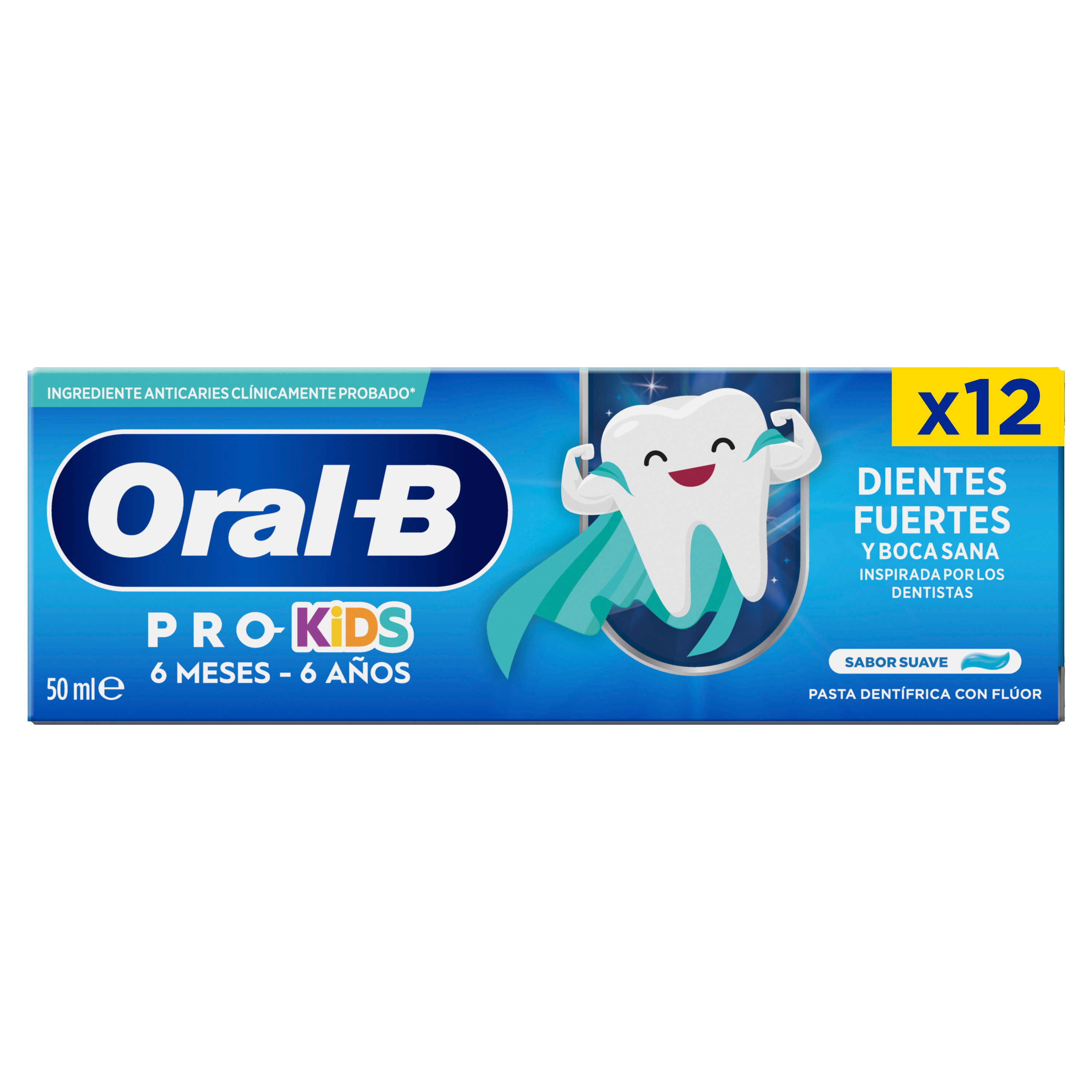 Oral-B Pasta de Dientes Pro Kids Cars - Pack de 12