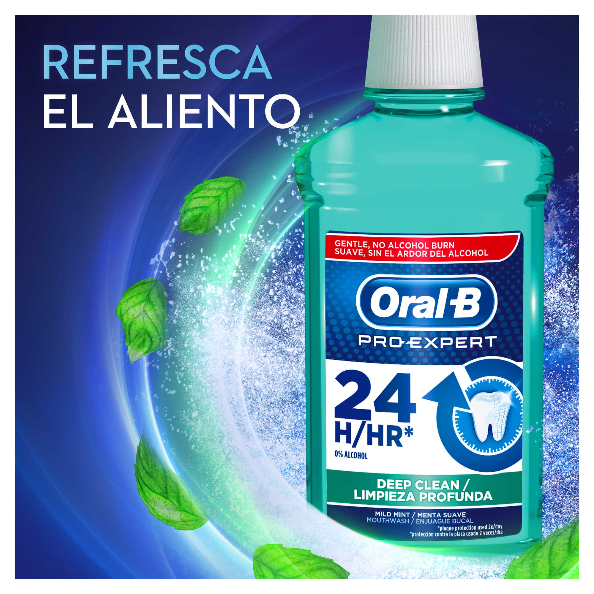 Oral-B Enjuague Bucal Pro-Expert de Limpieza Profunda - Pack de 6