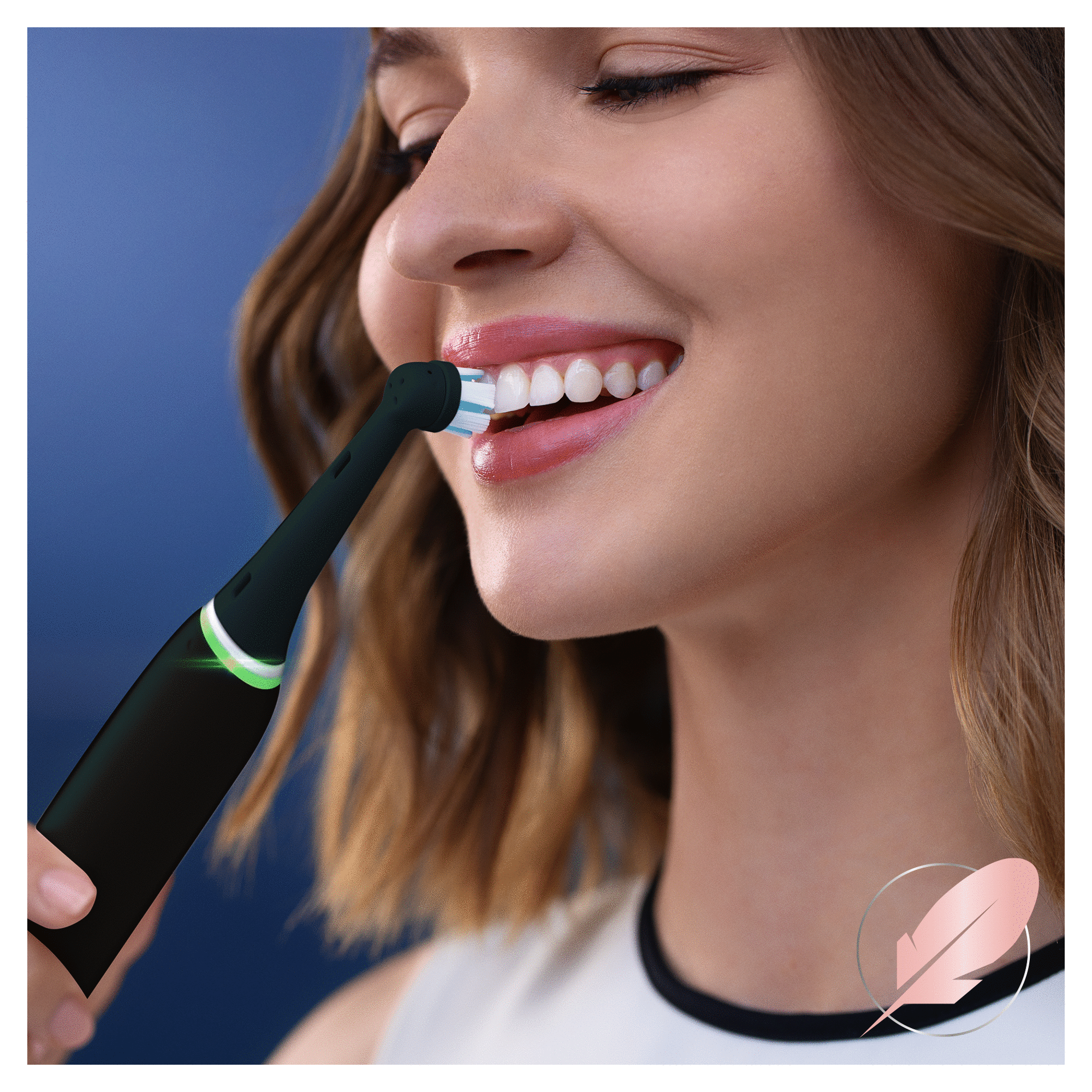 Oral-B iO Recambios Gentle Care en Negro - Pack de 2