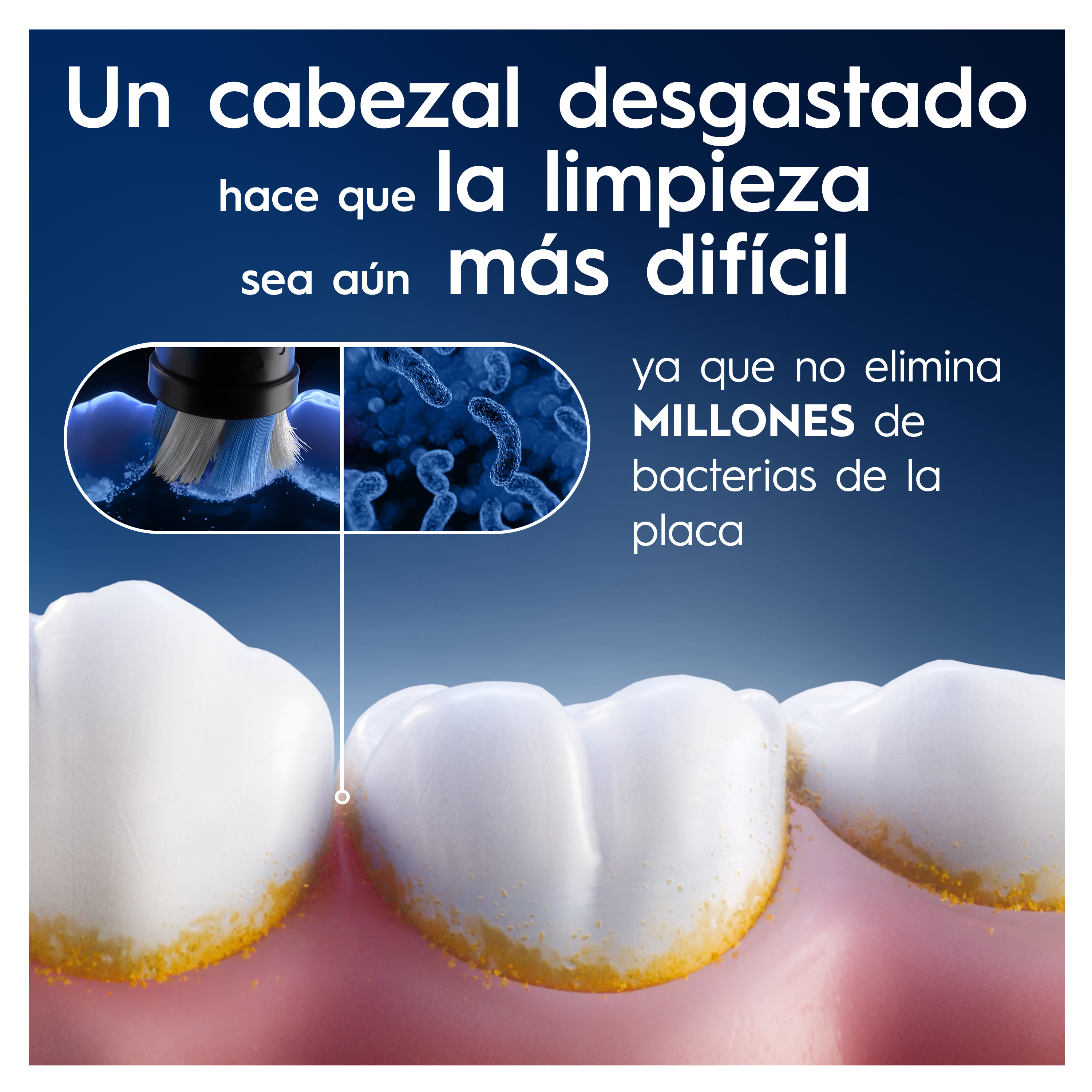 Oral-B iO Recambios Ultimate Clean en Blanco - Pack de 10