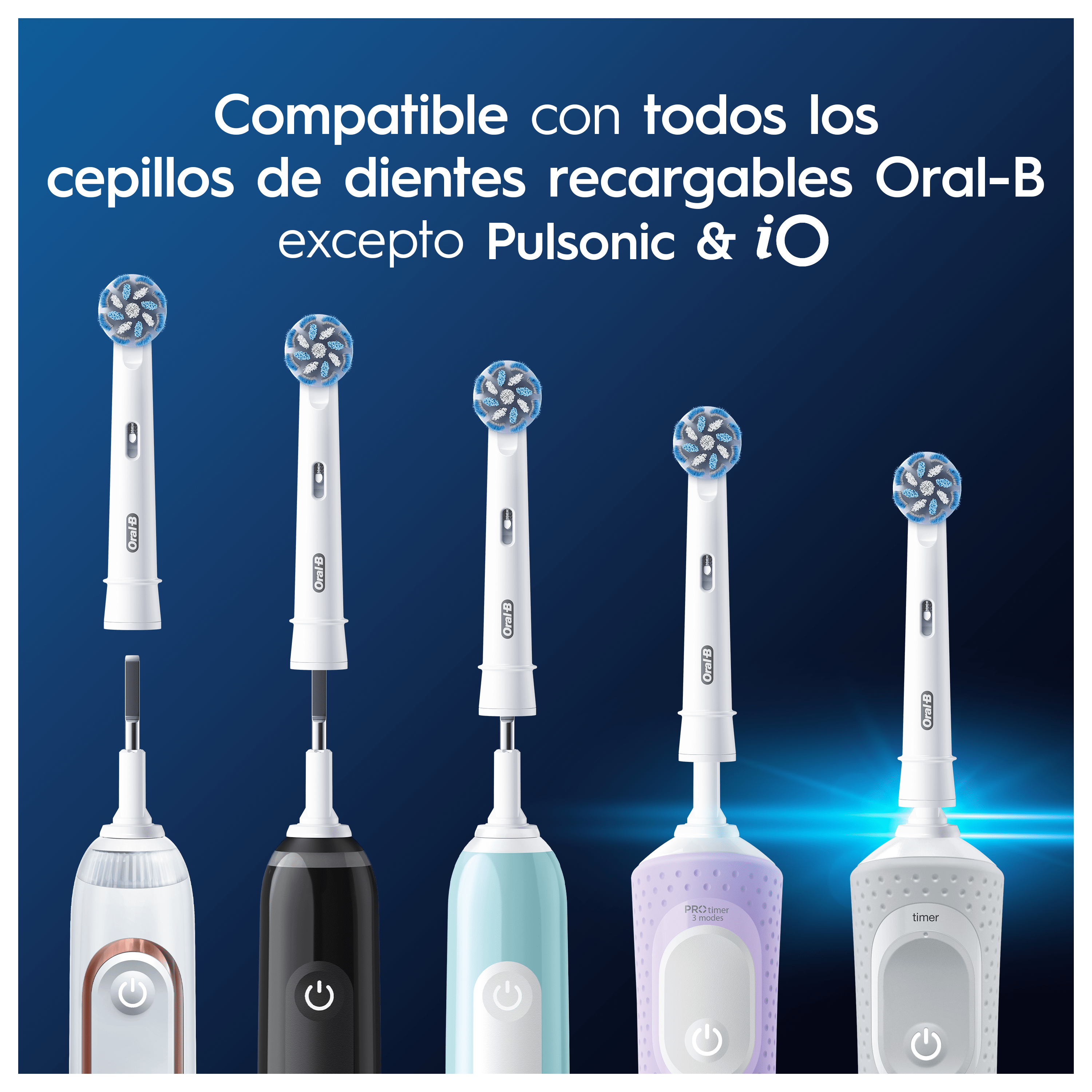 Oral-B Recambios Sensitive Clean - Pack de 18