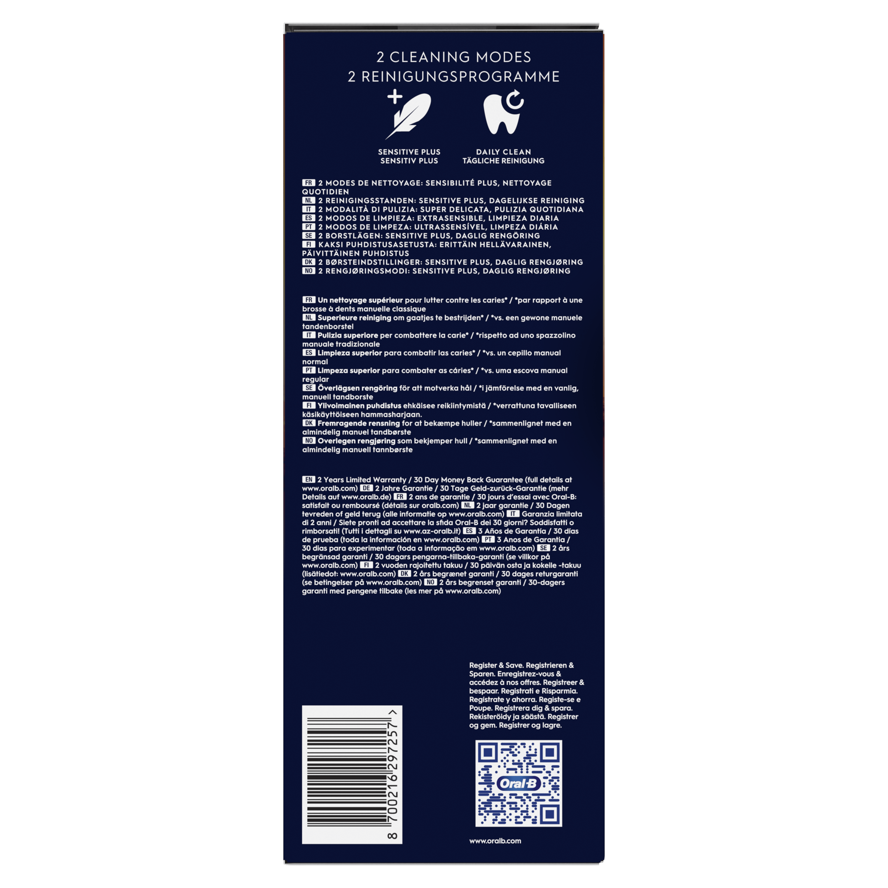 Oral-B Pro Kids Rey León Cepillo Eléctrico con 1+8 Recambios