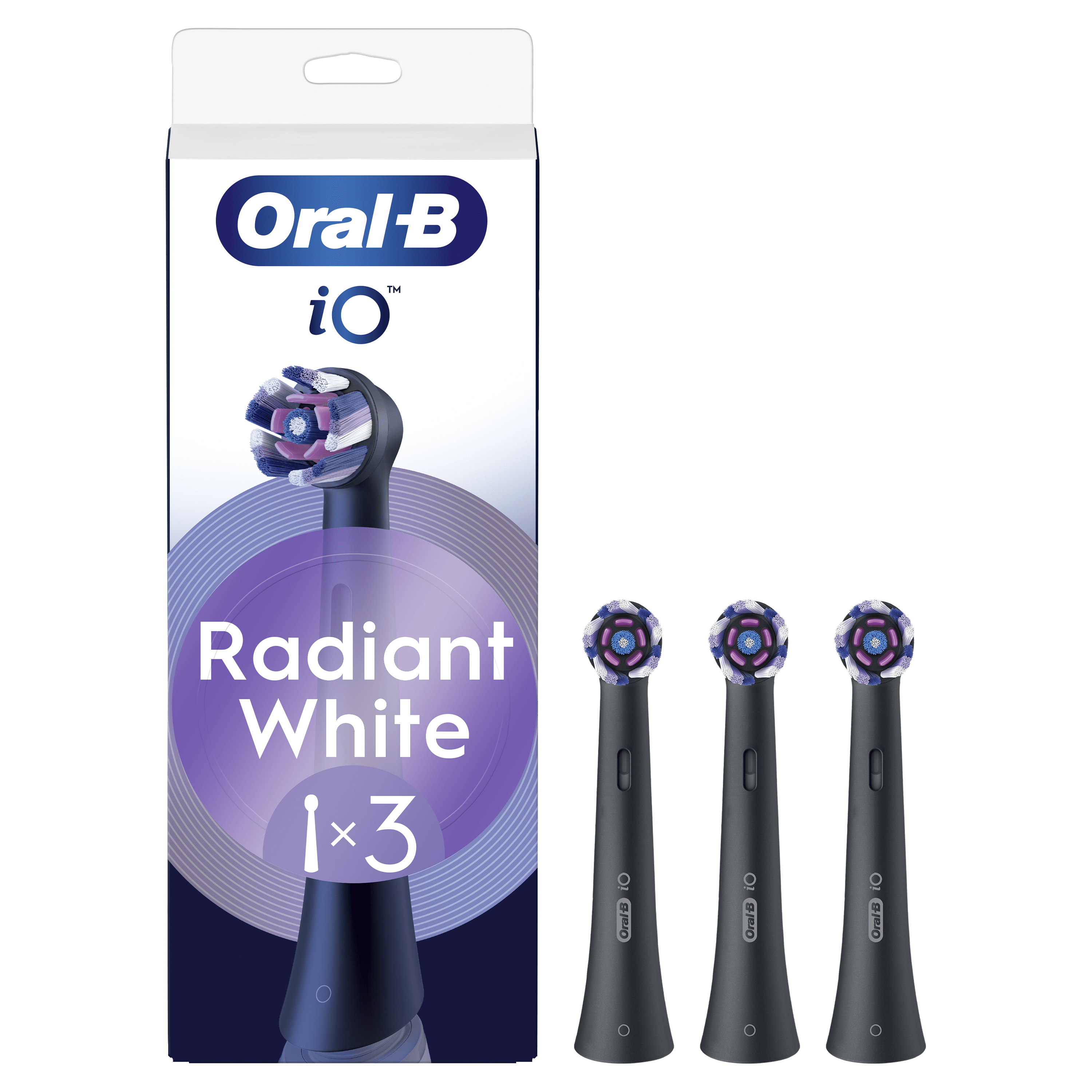 Oral-B iO Recambios Radiant White - Pack de 9