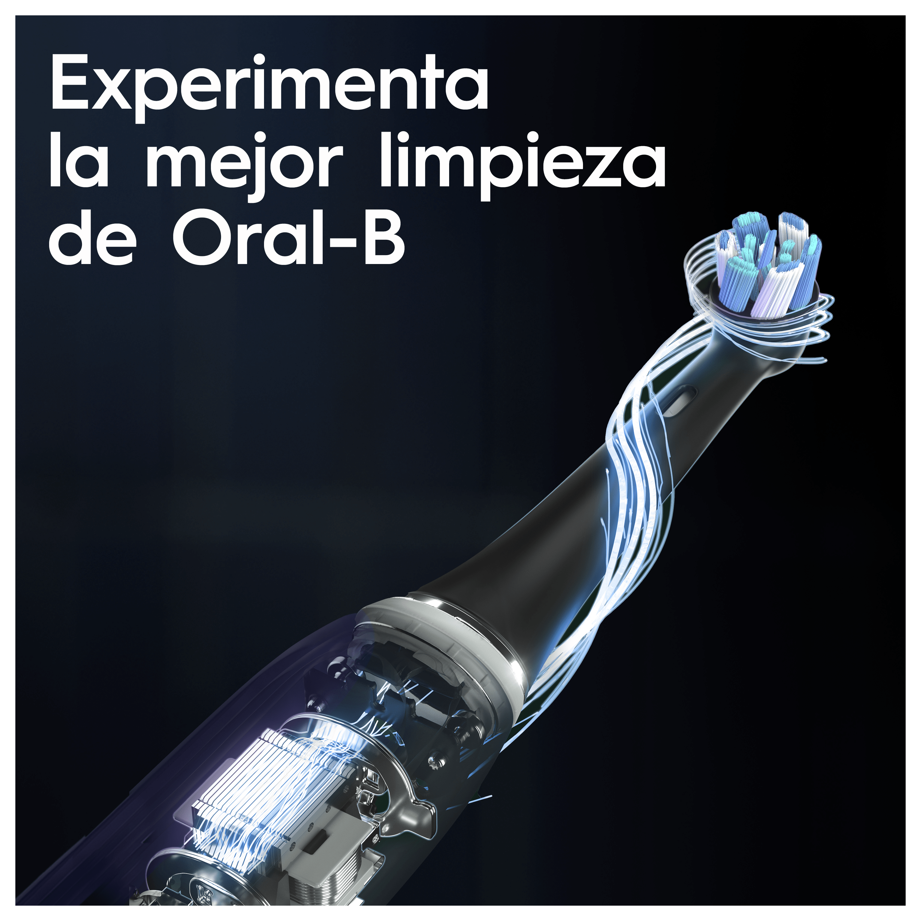 Oral-B iO 10 Pack de Cepillo Eléctrico Blanco con 3+7 cabezales y cargador de viaje