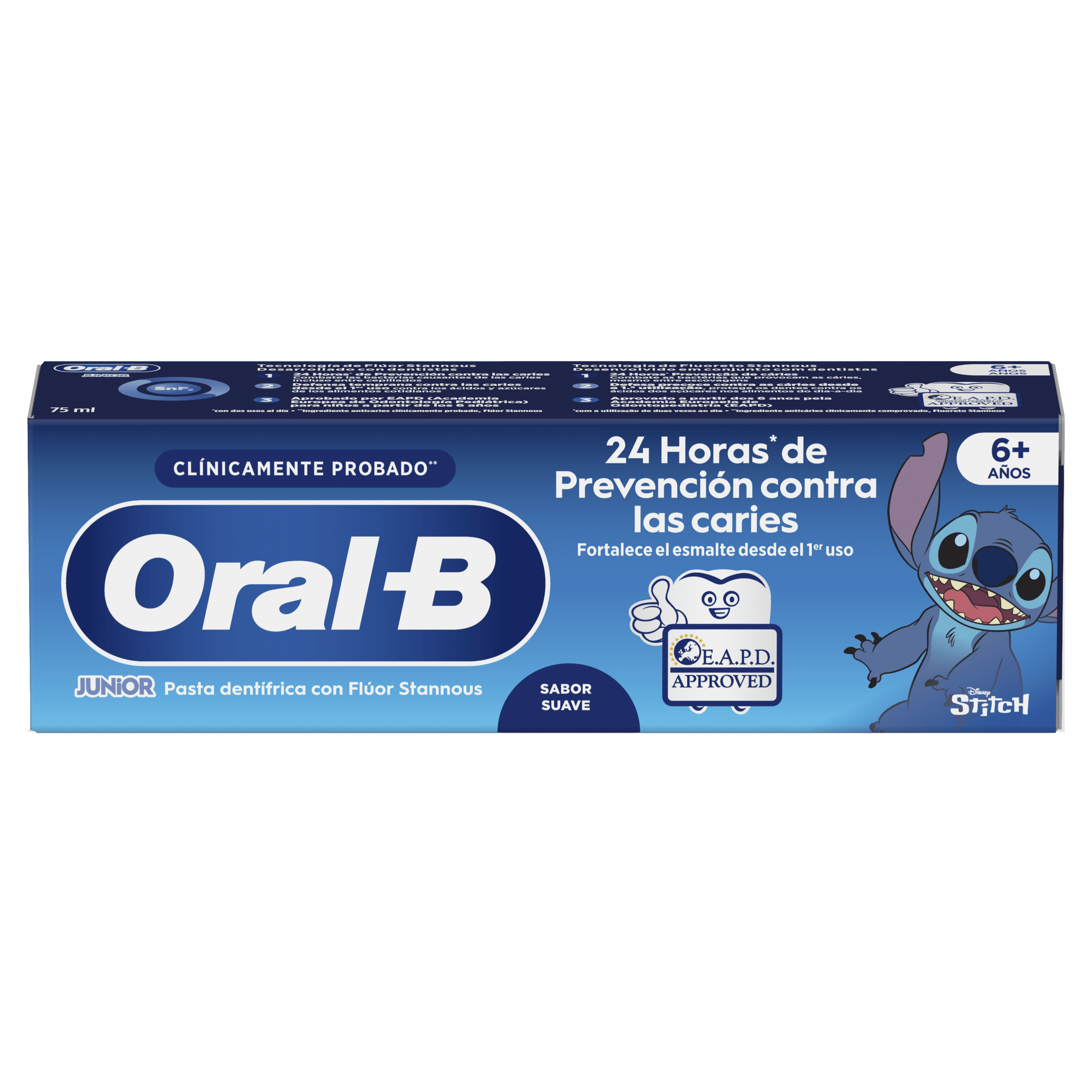 Oral-B Pasta Junior Stitch - Pack de 12