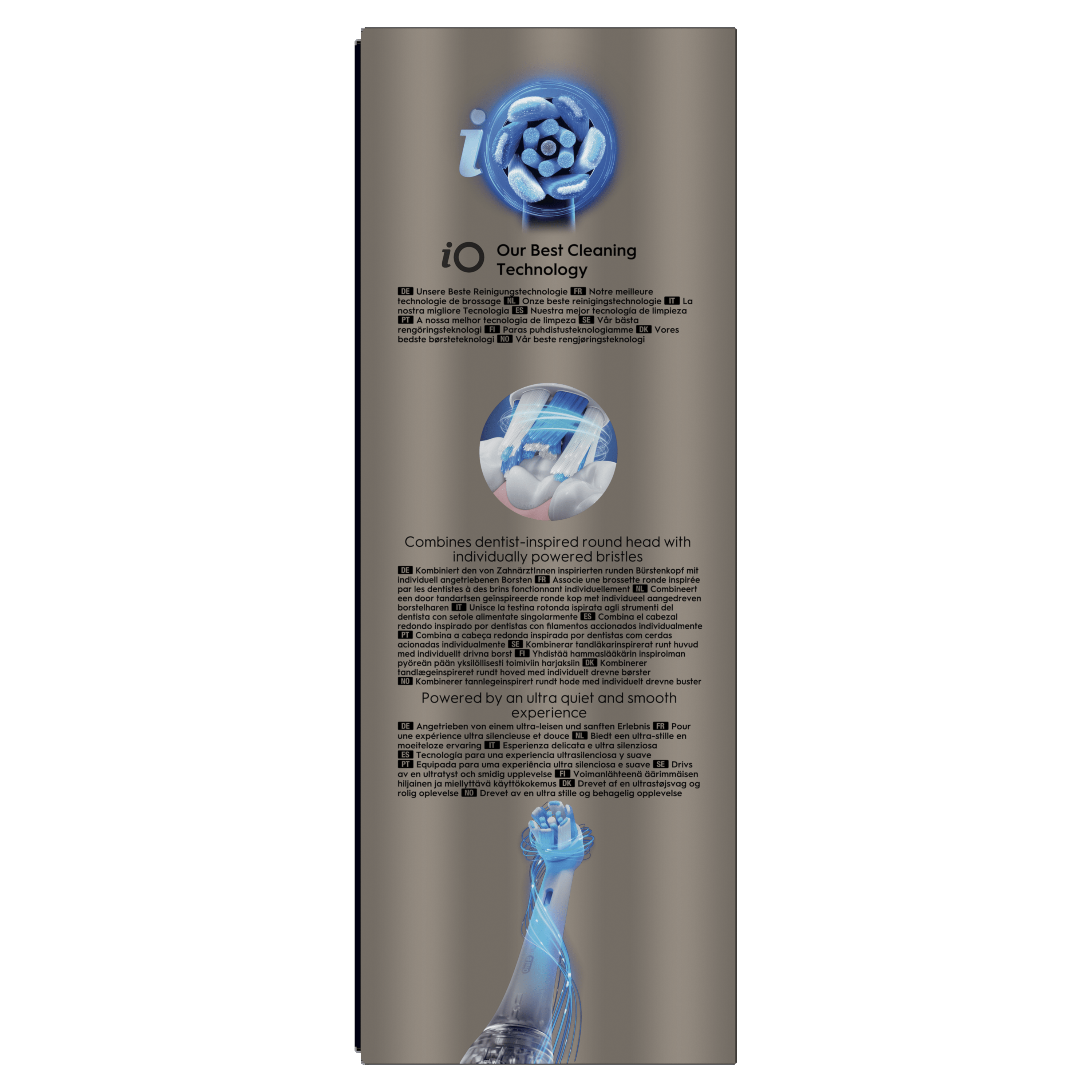 Oral-B iO 10 Gold Cepillo Eléctrico Edición Especial con 1+7 cabezales