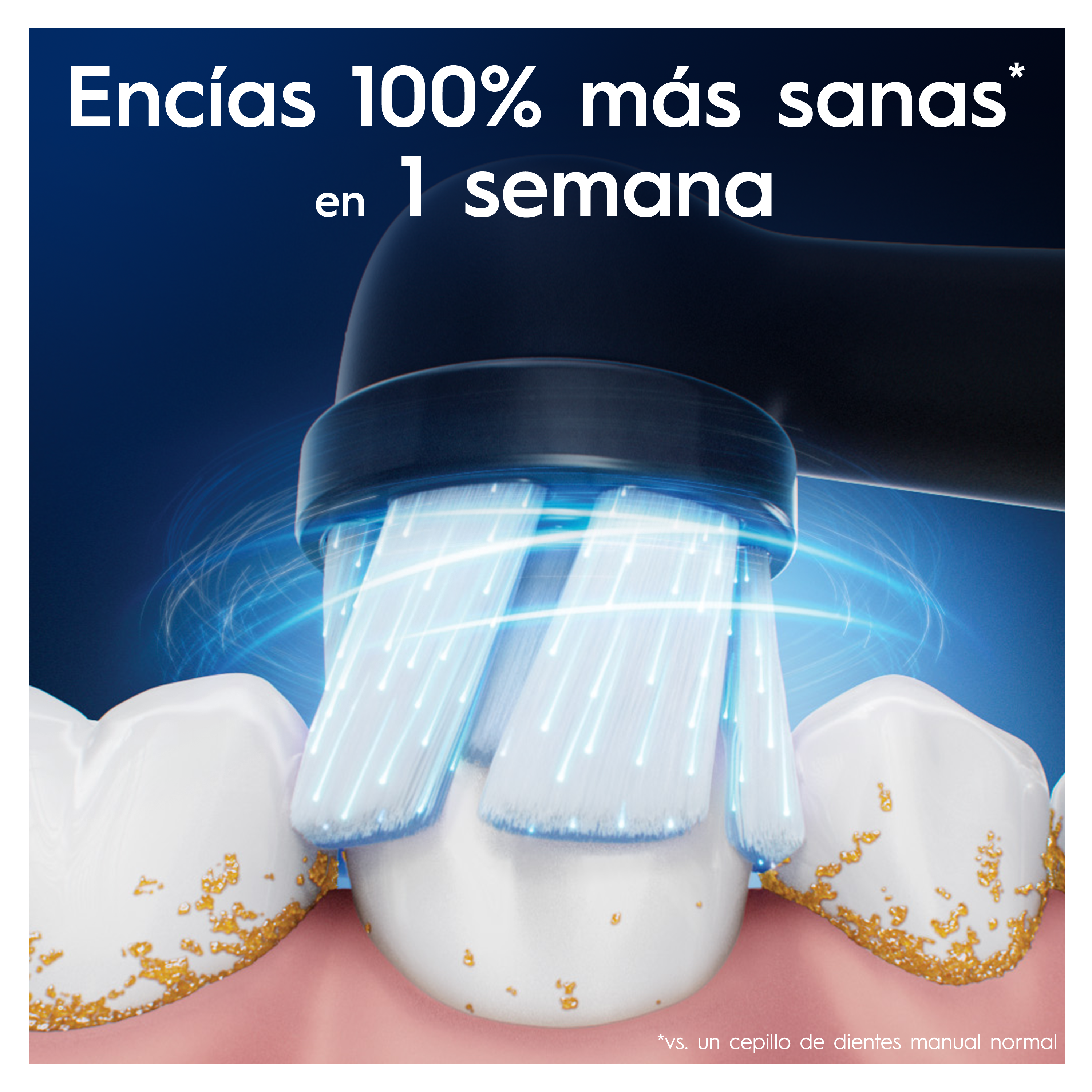 Oral-B iO Recambios Gentle Care en Negro - Pack de 6