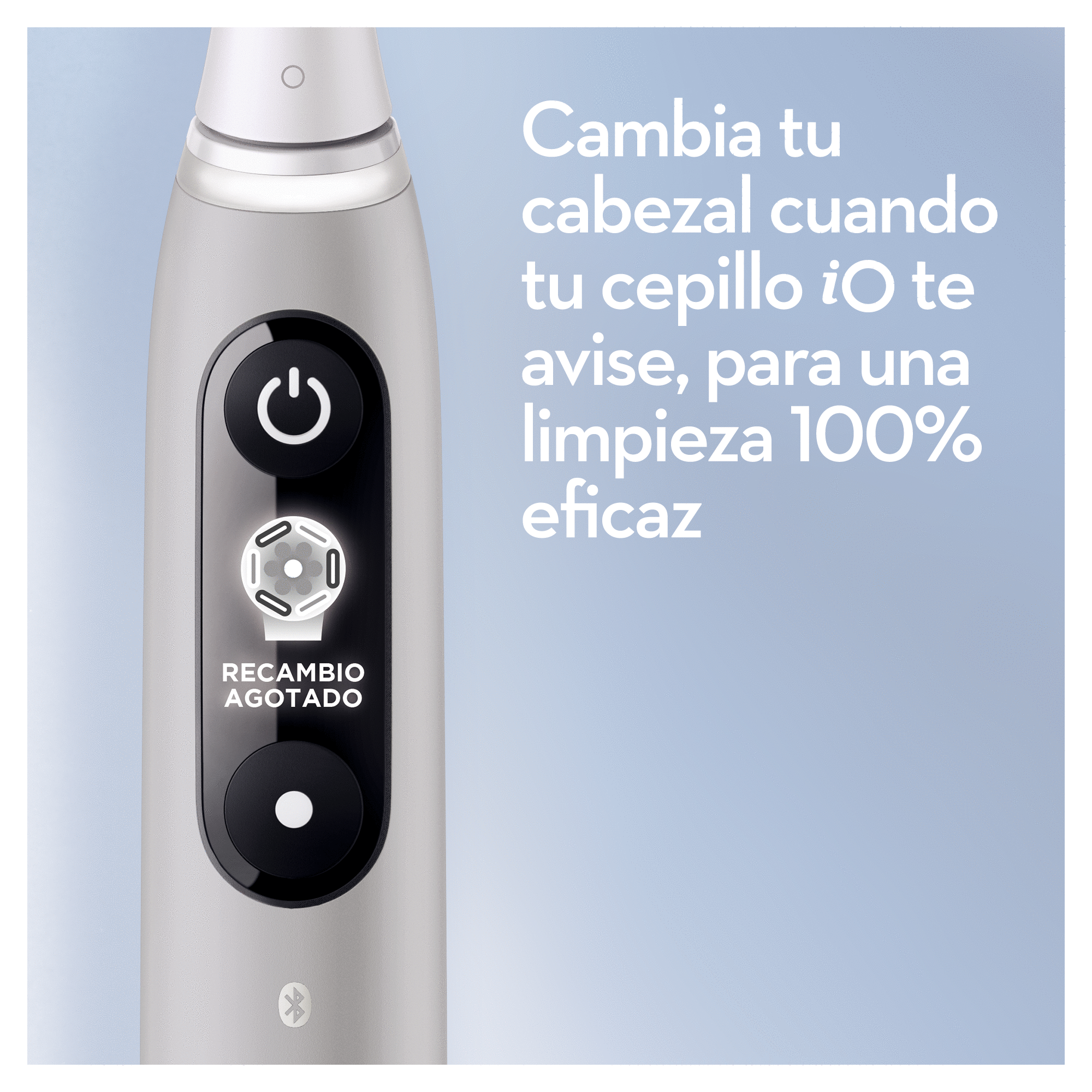 Oral-B iO 6 Cepillo Eléctrico Gris con 2 Cabezales