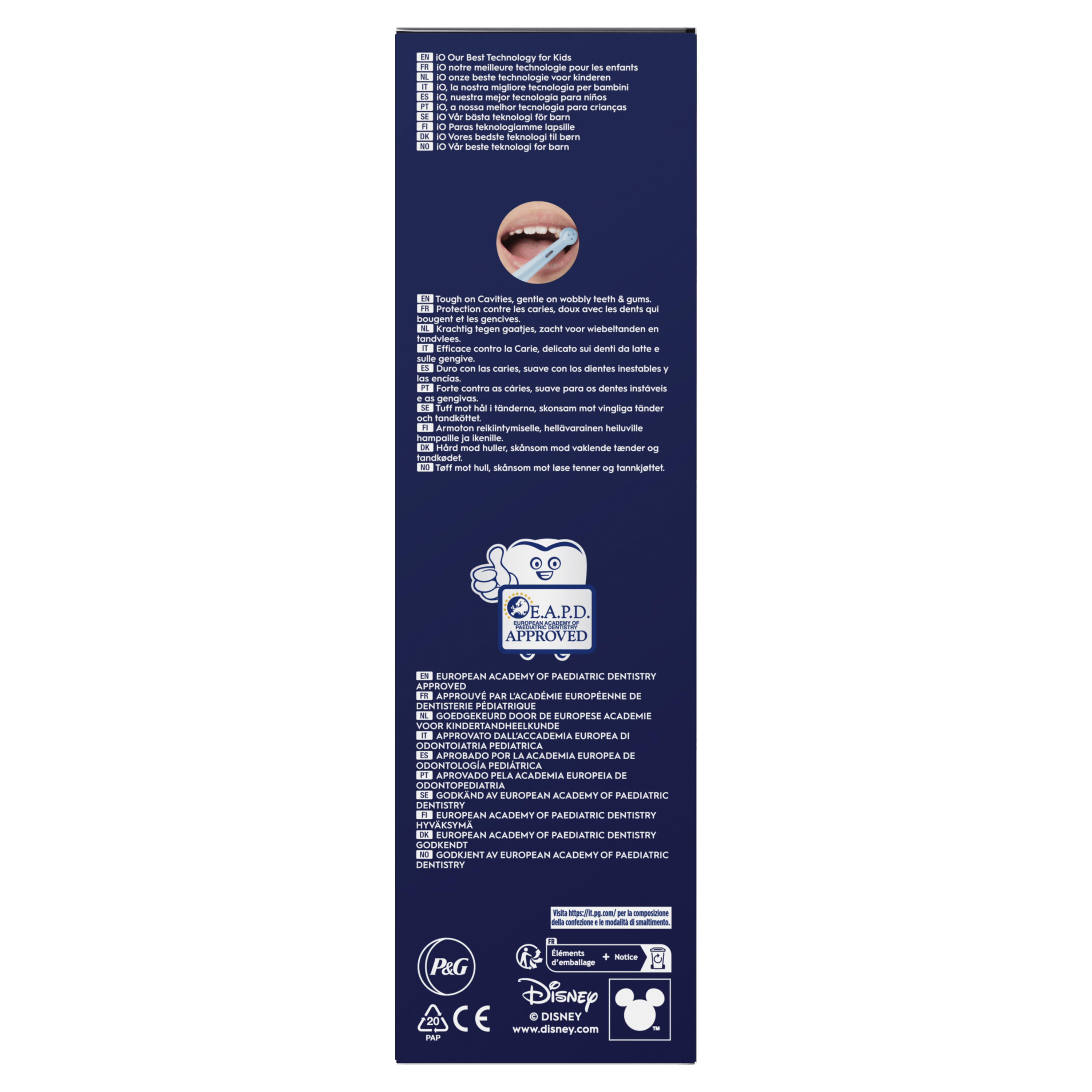 Oral-B iO Niños Cepillo Eléctrico Stitch