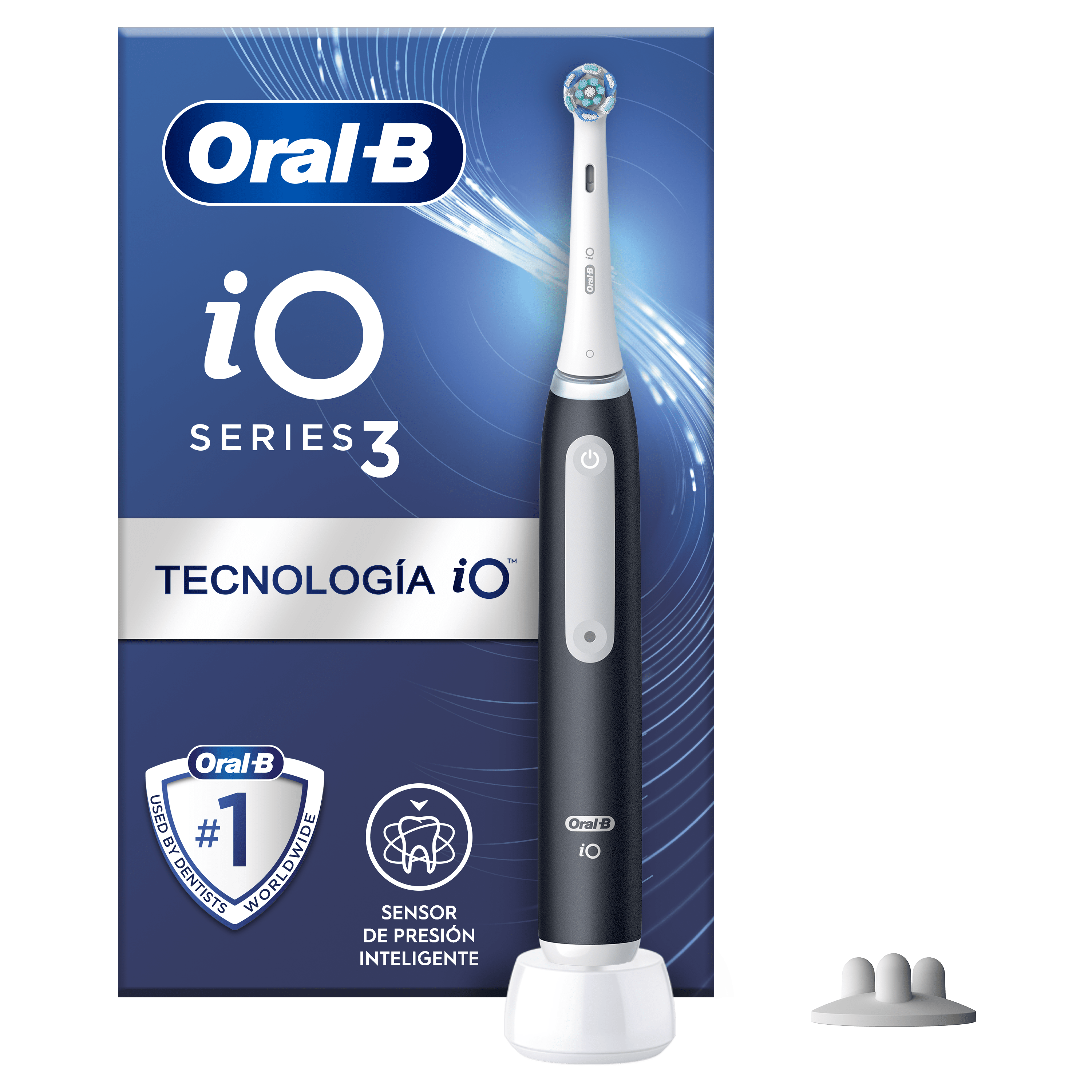 Oral-B iO 3 Cepillo Eléctrico Negro con 1 cabezal