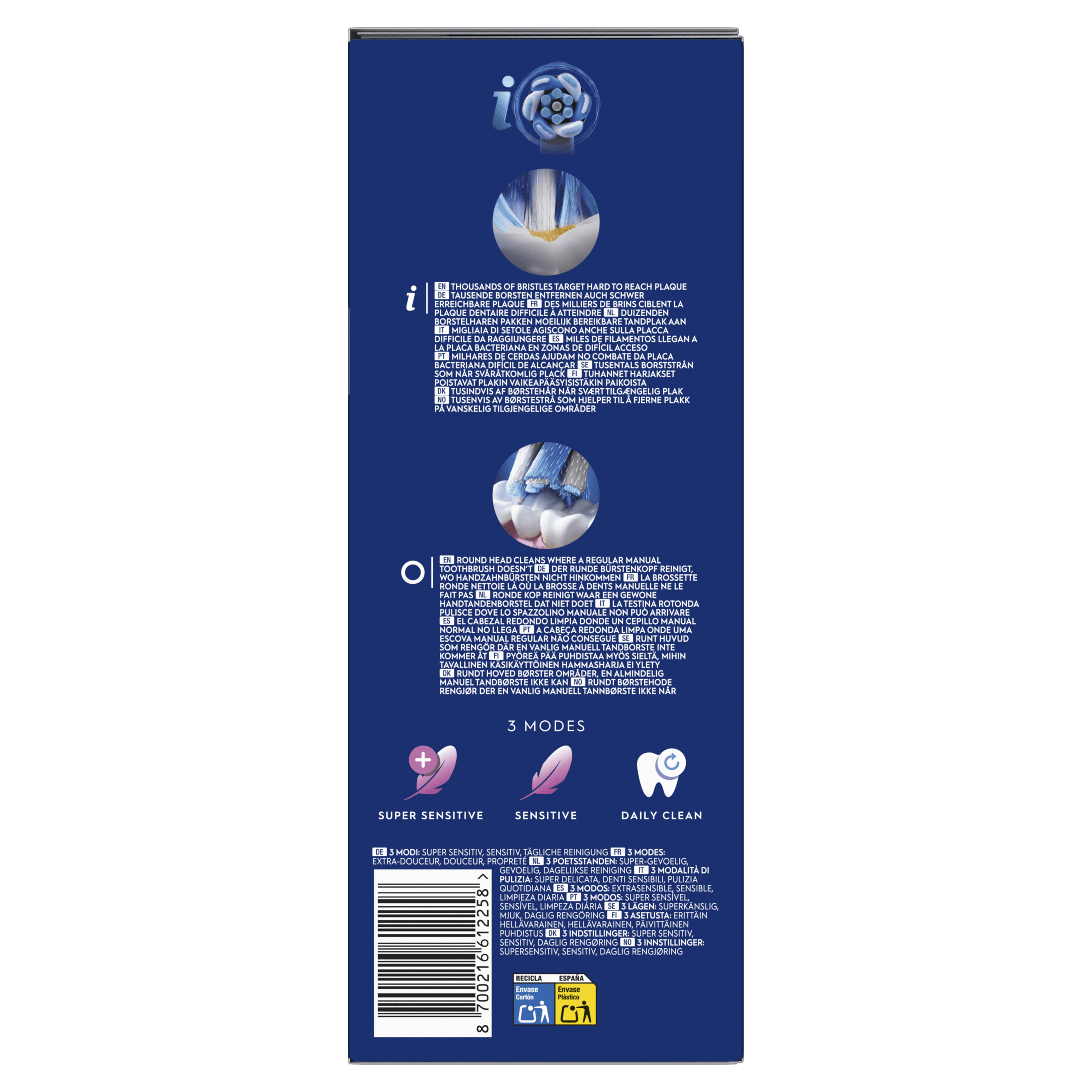 Oral-B iO 2 Cepillo Eléctrico Verde Bosque con 1 cabezal y estuche de viaje