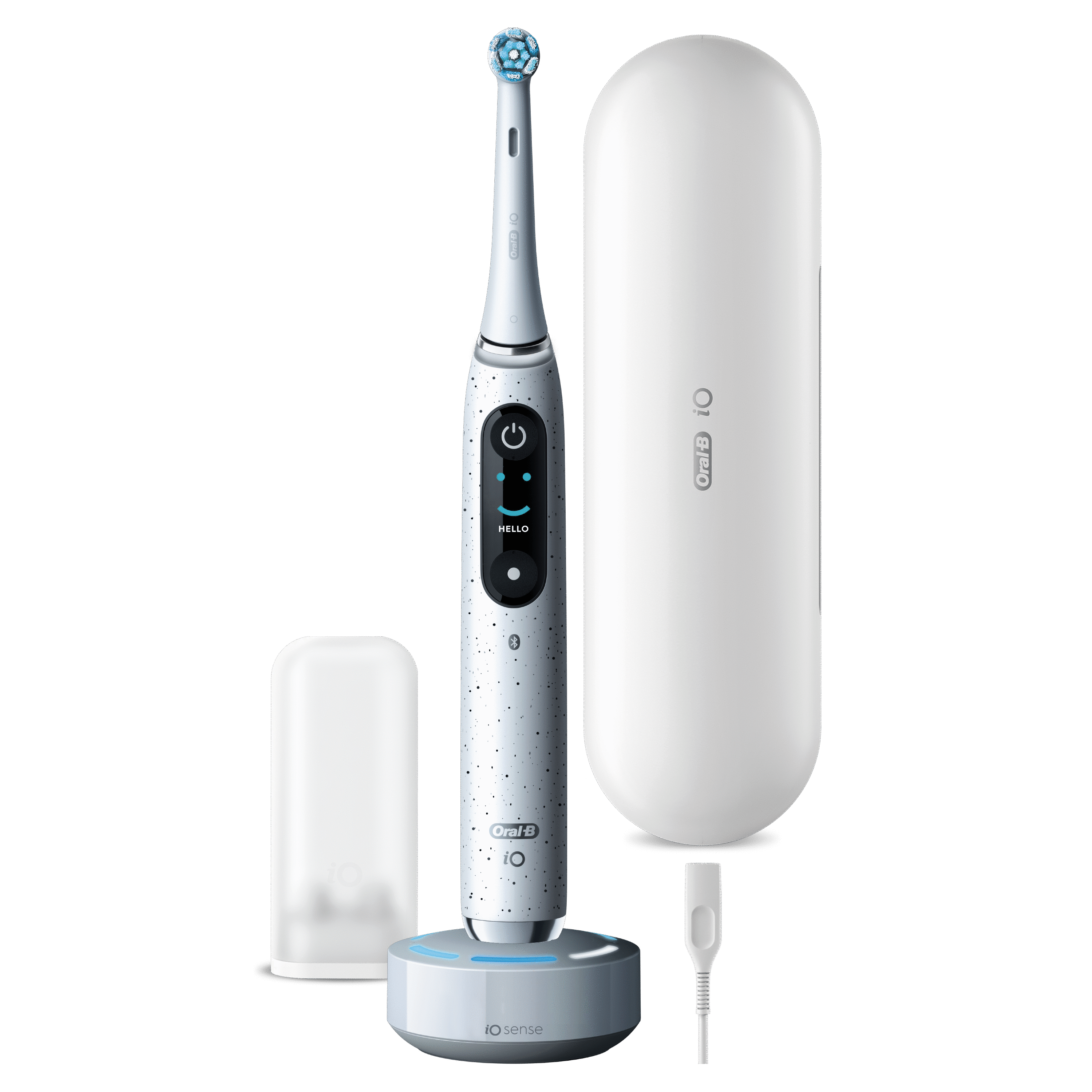 Oral-B iO 10 Cepillo Eléctrico blanco con 1 + 6 Recambios