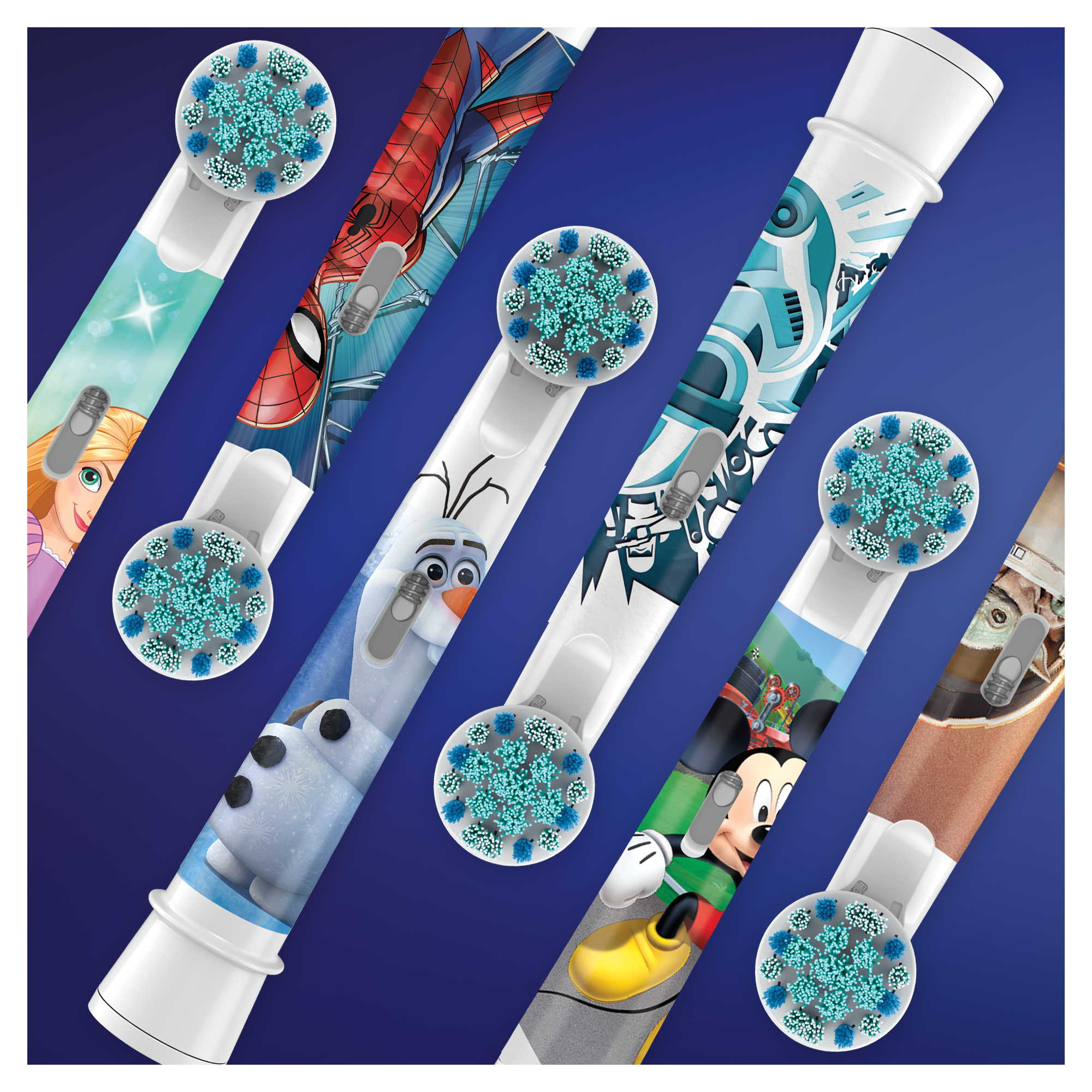 Oral-B Recambios para Niños Frozen - Pack de 8