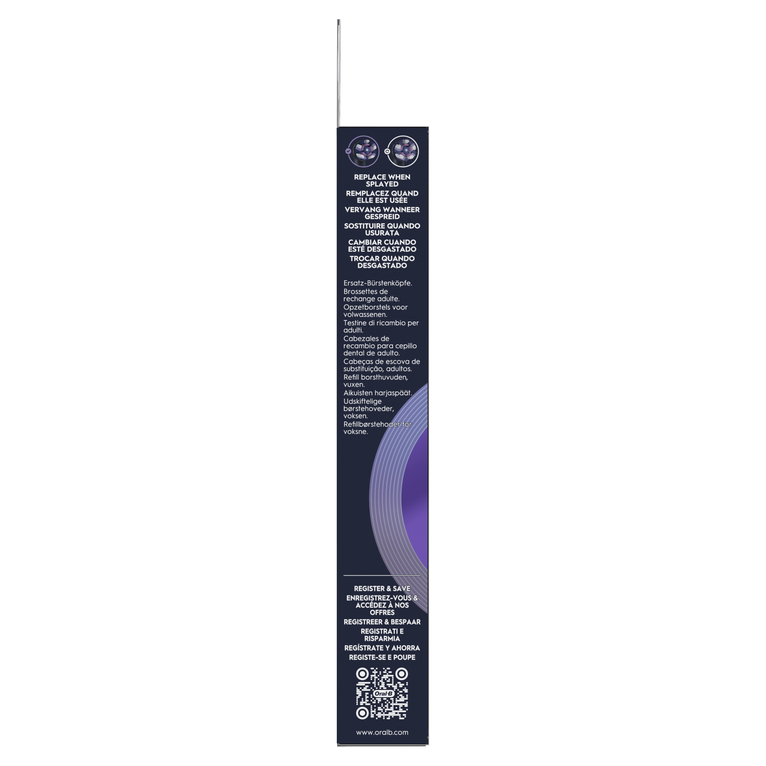 Oral-B iO Recambios Radiant White - Pack de 7