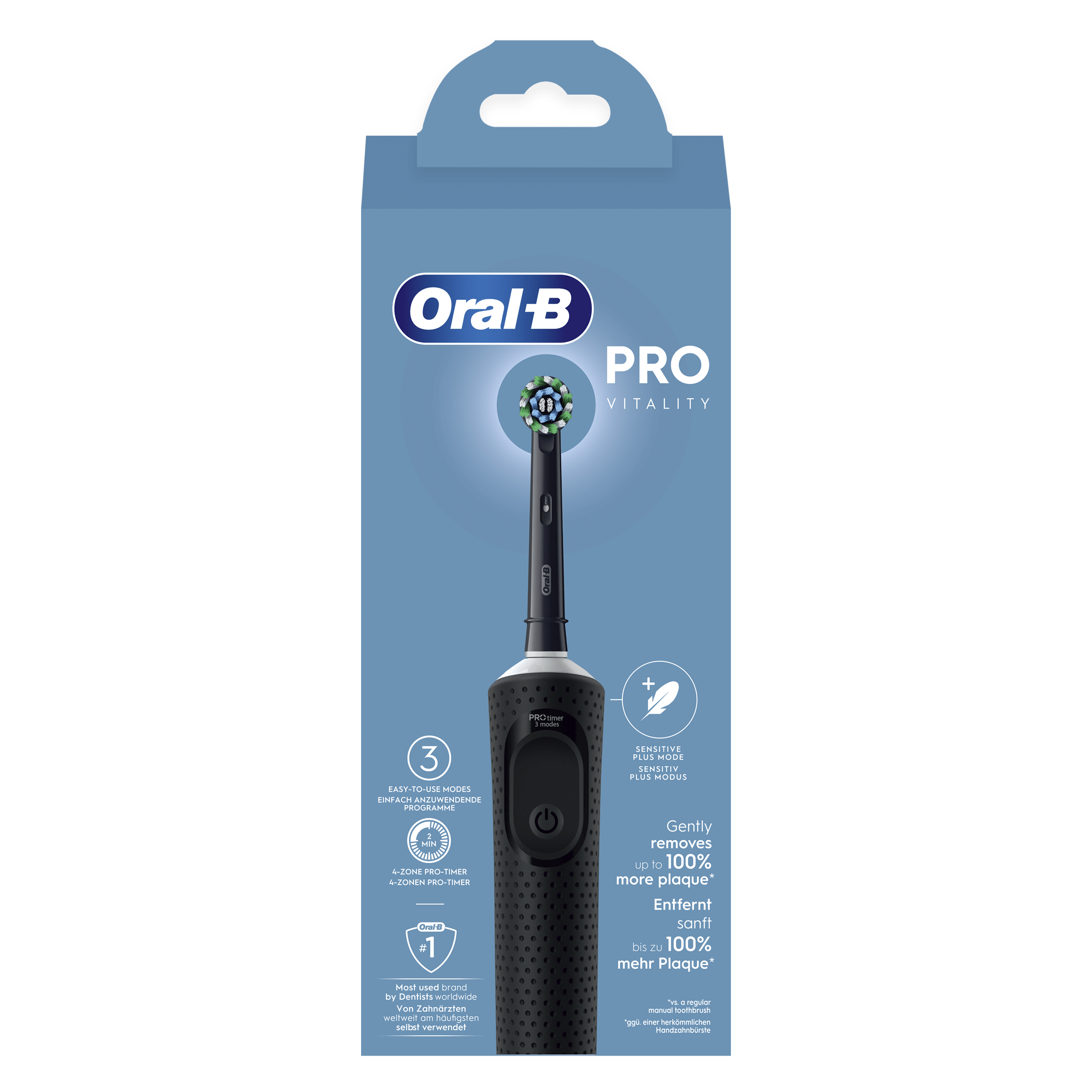 Oral-B Pro Vitality Cepillo de Dientes Eléctrico Negro