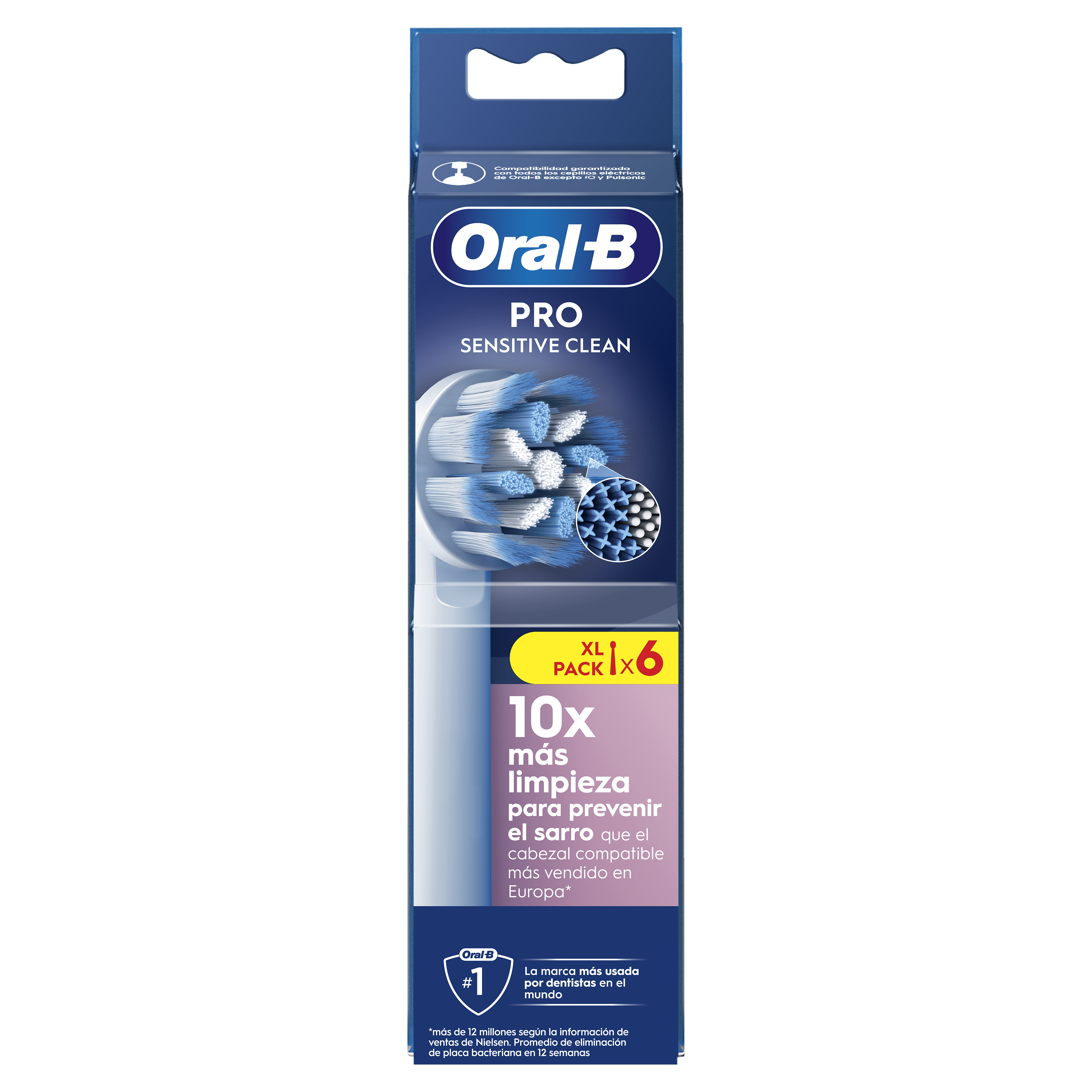Oral-B Recambios Sensitive Clean - Pack de 18