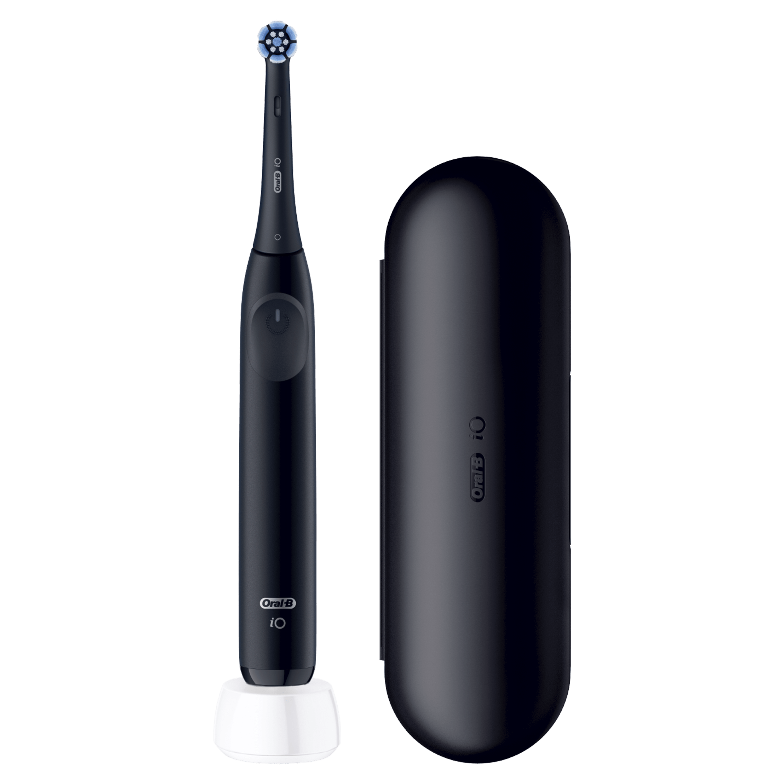 Oral-B iO 2 Cepillo Eléctrico Negro con 1+2 cabezal y estuche de viaje
