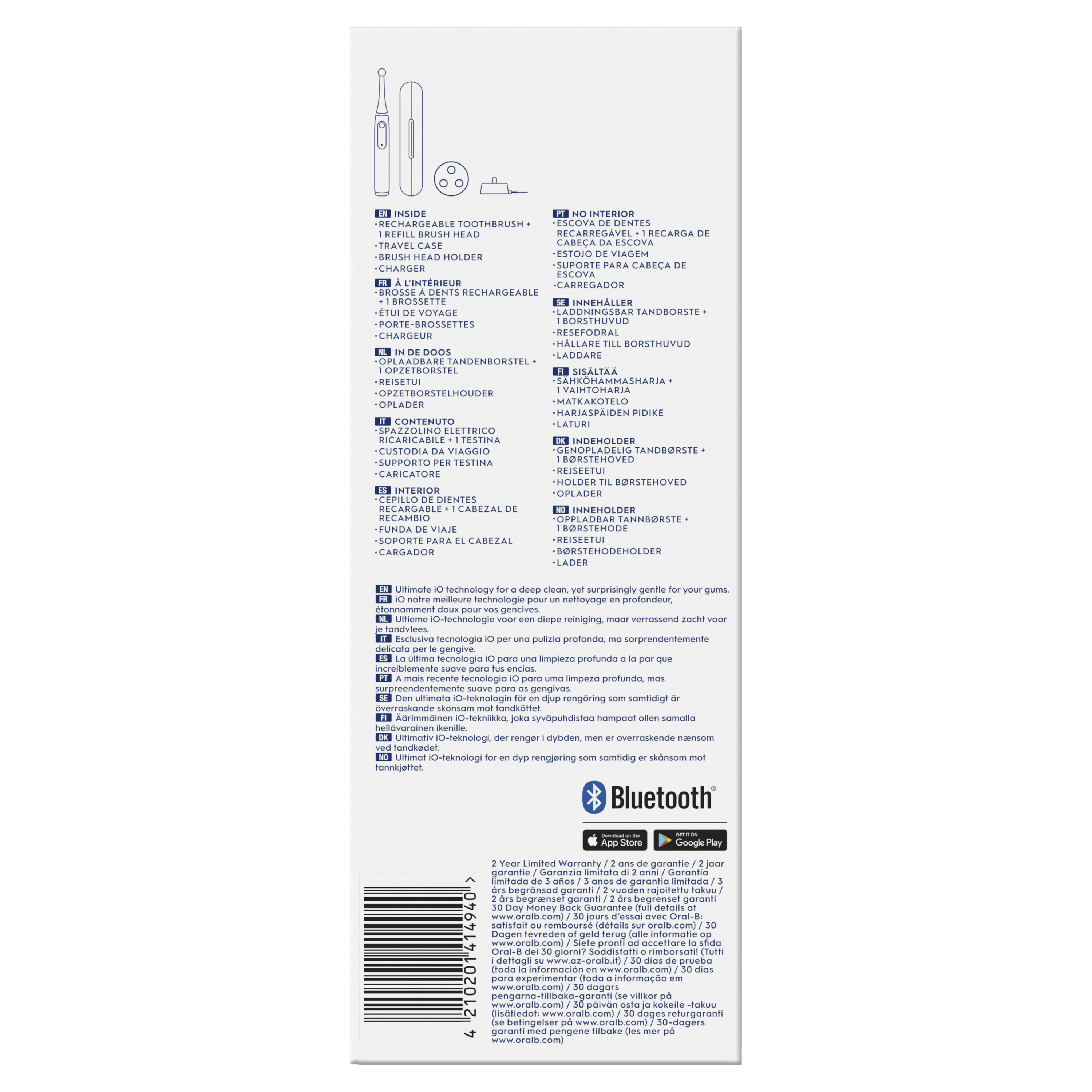 Oral-B iO 5 Cepillo Eléctrico Rosa con 1 cabezal